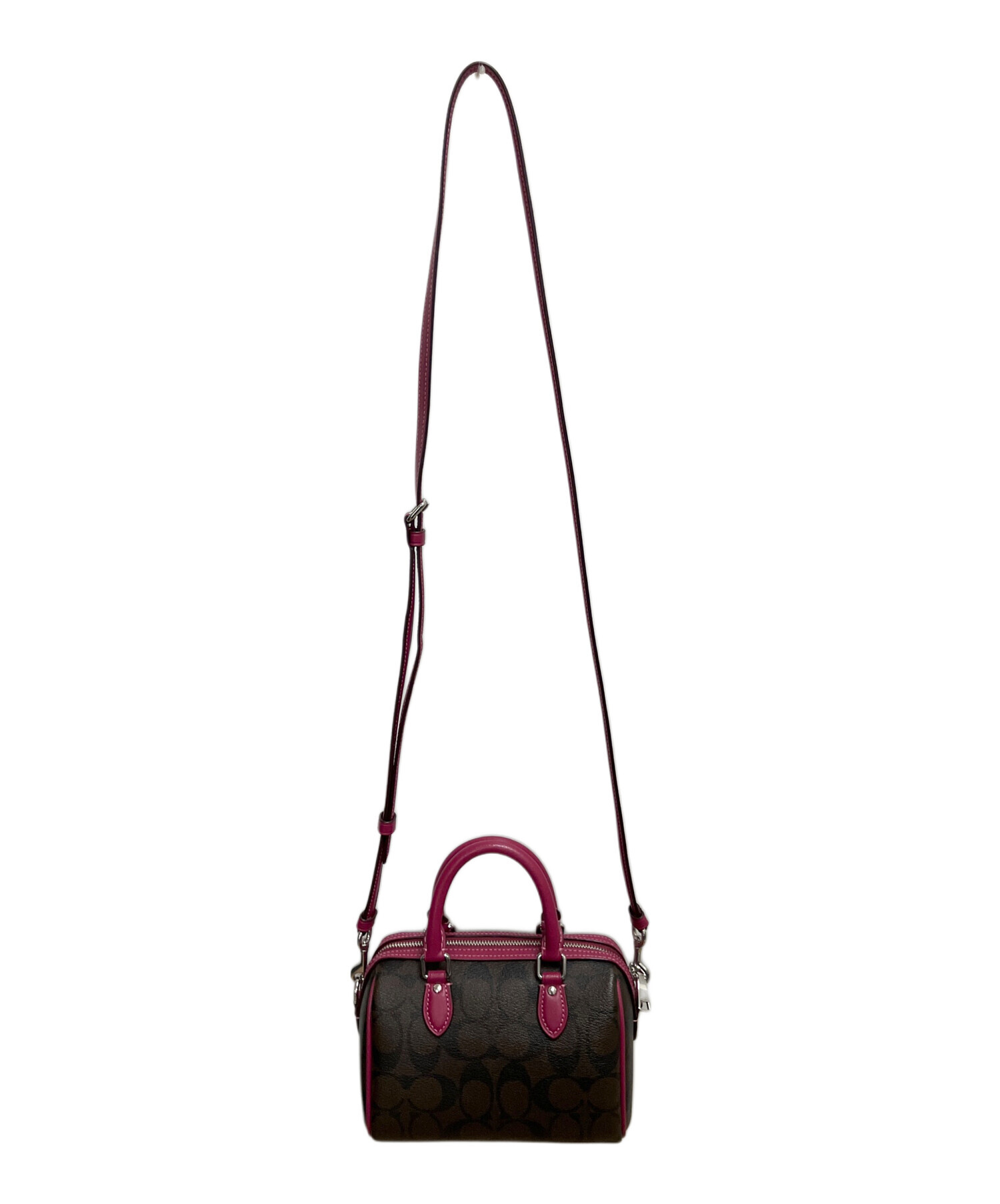 中古・古着通販】COACH (コーチ) シグネチャー ミニ ローアン 2WAY 