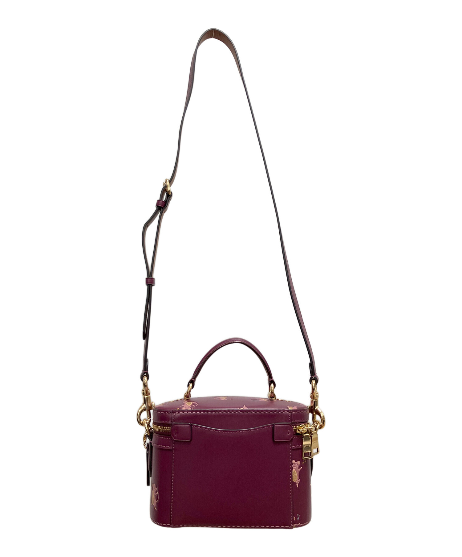 中古・古着通販】COACH (コーチ) 2WAYショルダーバッグ パープル