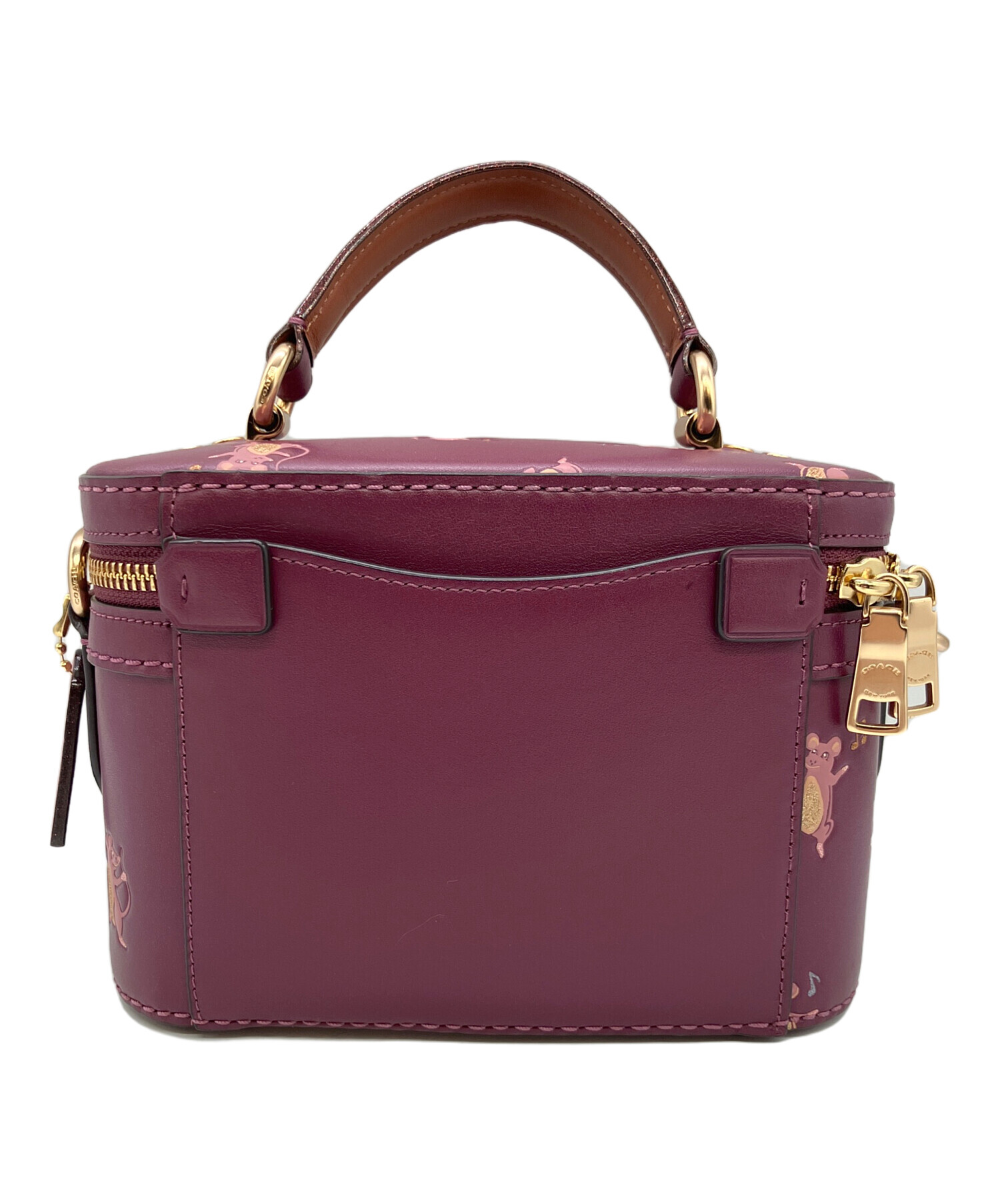 中古・古着通販】COACH (コーチ) 2WAYショルダーバッグ パープル