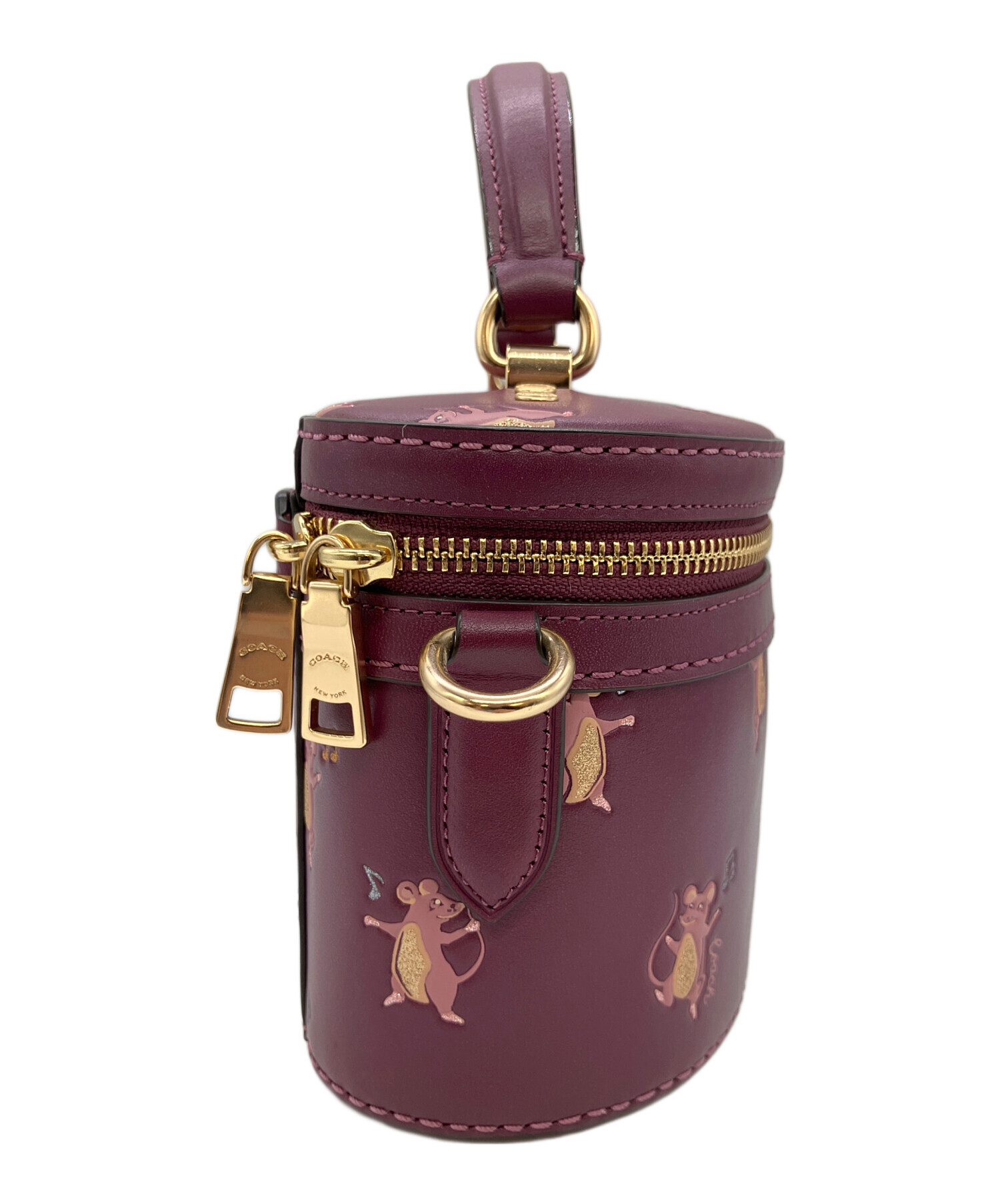 中古・古着通販】COACH (コーチ) 2WAYショルダーバッグ パープル