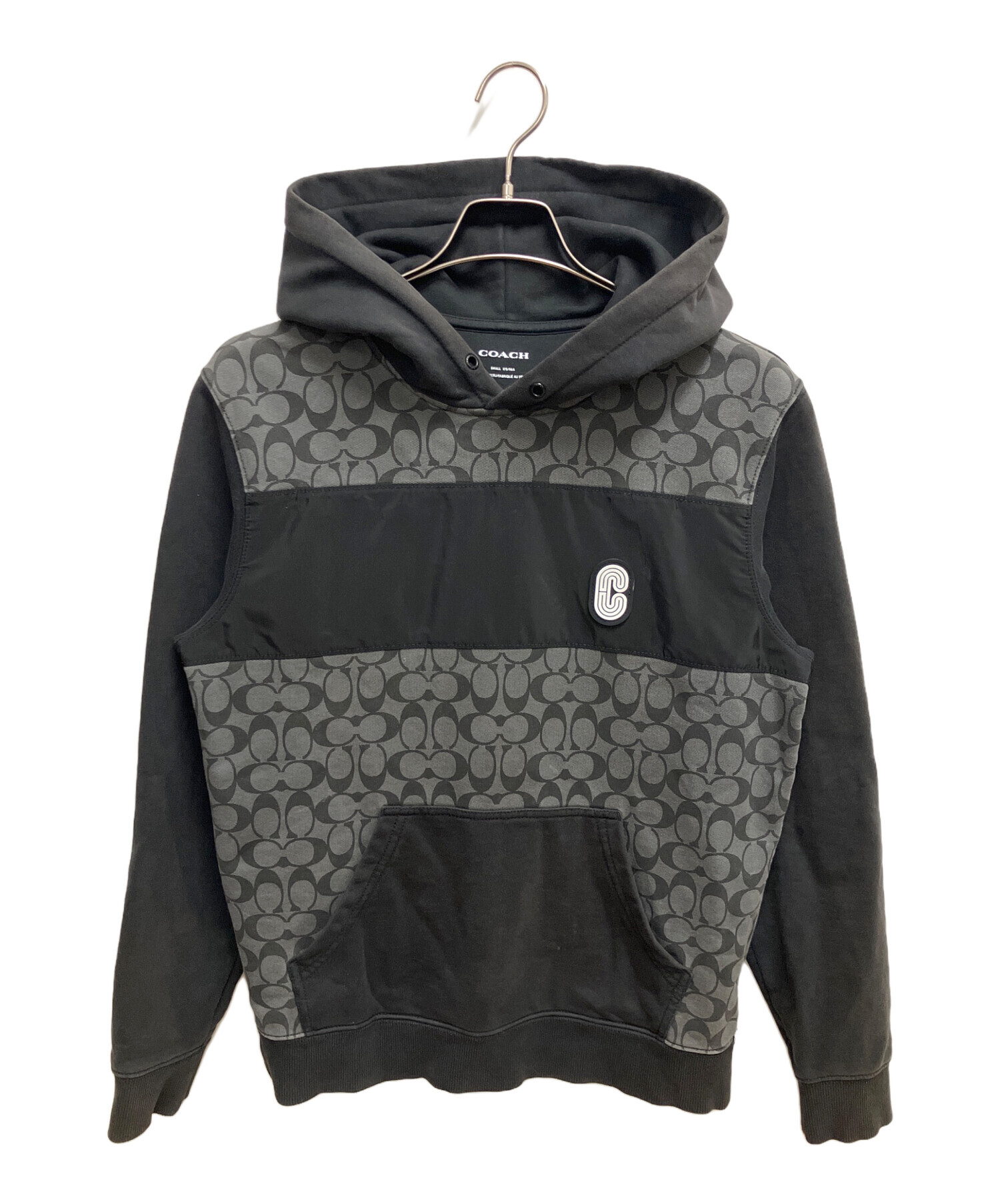 中古・古着通販】COACH (コーチ) パーカー ブラック サイズ:SIZE S