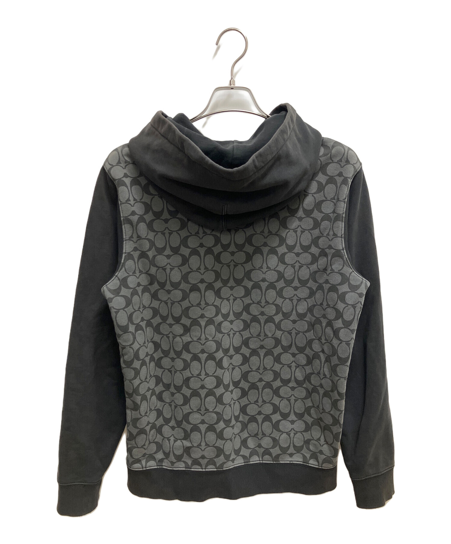 中古・古着通販】COACH (コーチ) パーカー ブラック サイズ:SIZE S