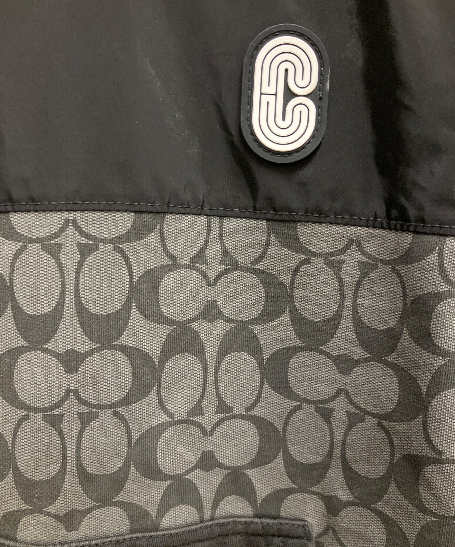 中古・古着通販】COACH (コーチ) パーカー ブラック サイズ:SIZE S