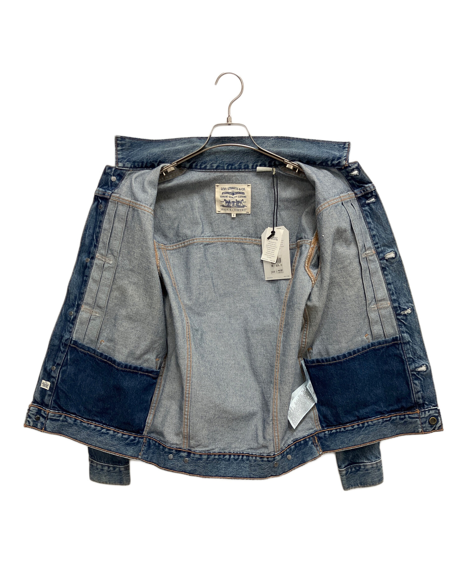 新品未使用】LMC リーバイス デニムジャケット 中古・古着通販】LEVI