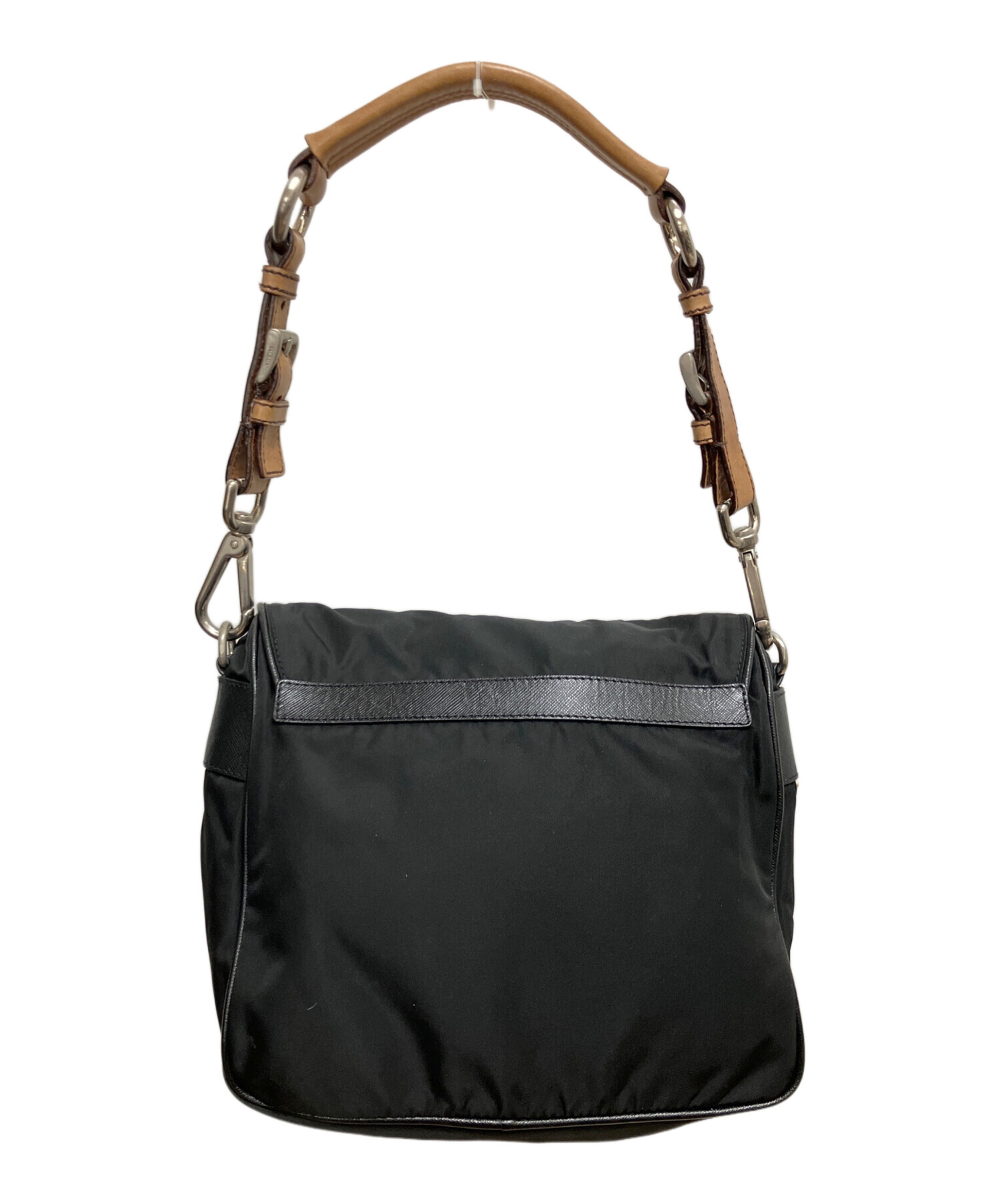 中古・古着通販】PRADA (プラダ) ワンショルダーバッグ ブラック