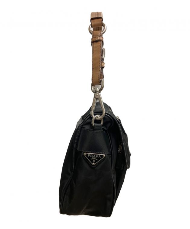 中古・古着通販】PRADA (プラダ) ワンショルダーバッグ ブラック
