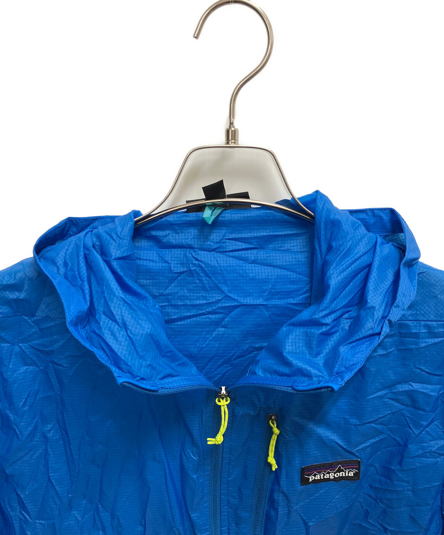 【新品】パタゴニア フーディニ ジャケット Patagonia ブルー 青 中古・古着通販】Patagonia (パタゴニア) メンズ・フーディニ