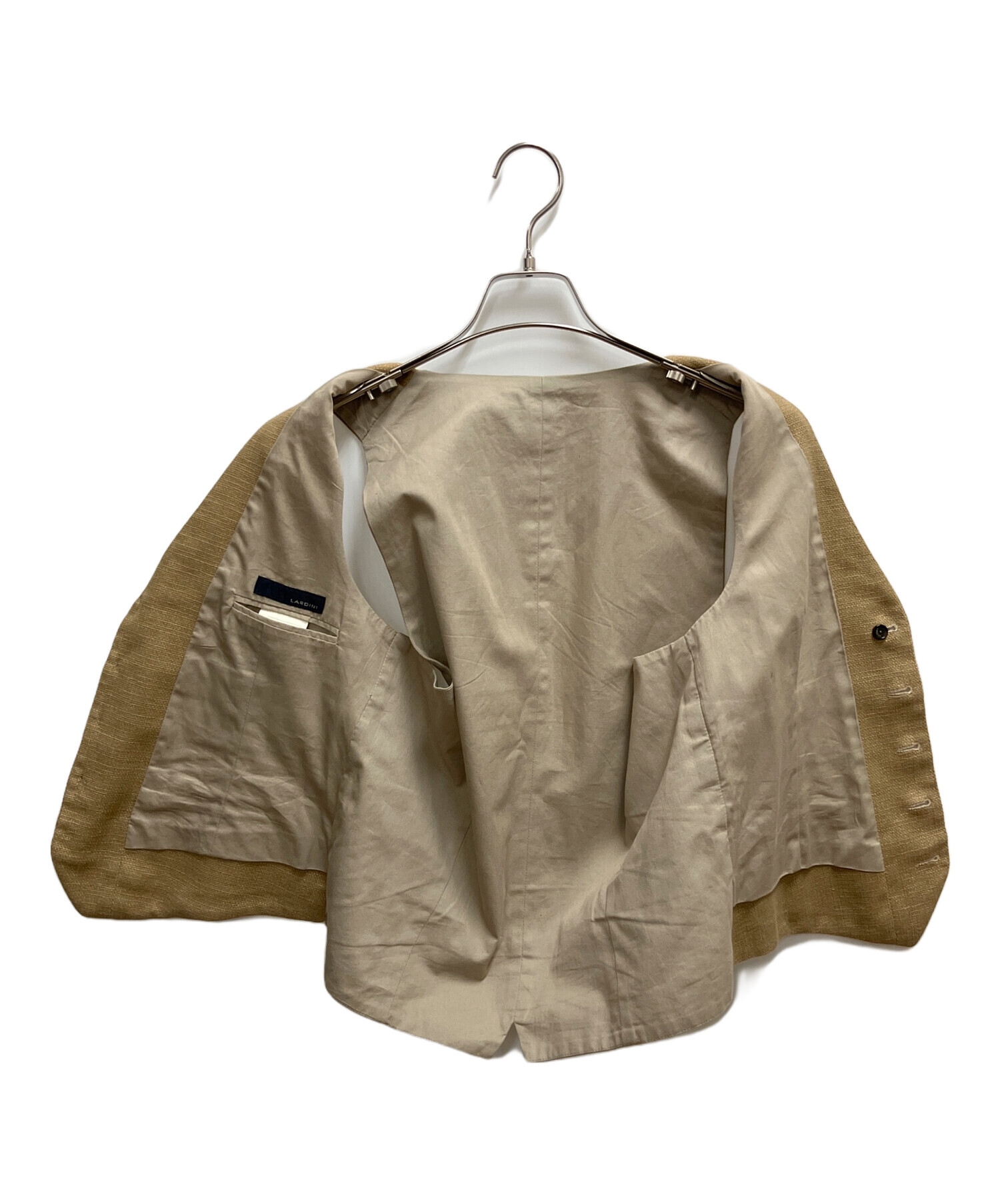 中古・古着通販】LARDINI (ラルディーニ) ベスト ベージュ サイズ:46