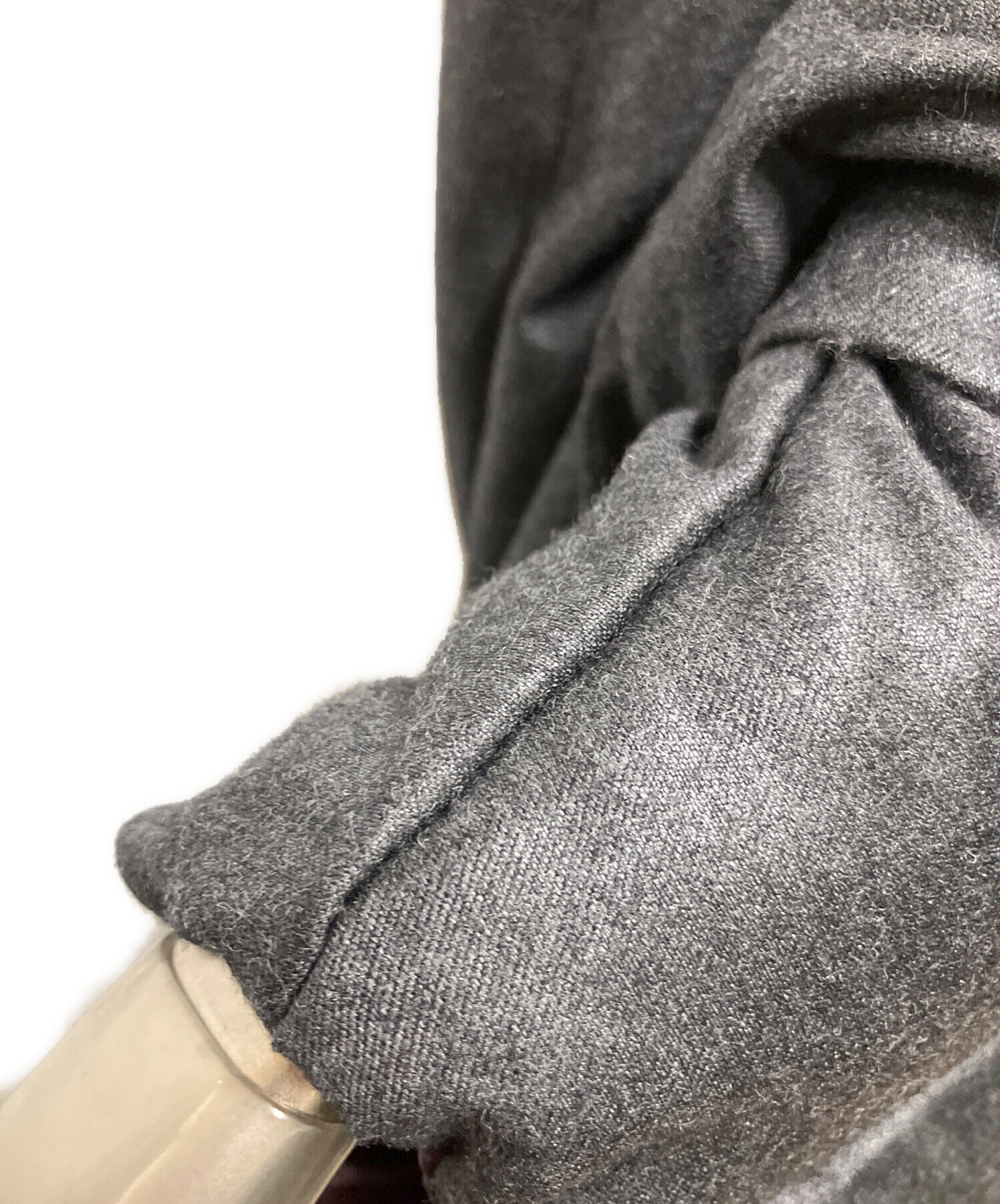 DUVETICA フード付きダウンベスト サイズ40 グレー 中古・古着通販】DUVETICA (デュベティカ) FILIRADUE ダウンベスト