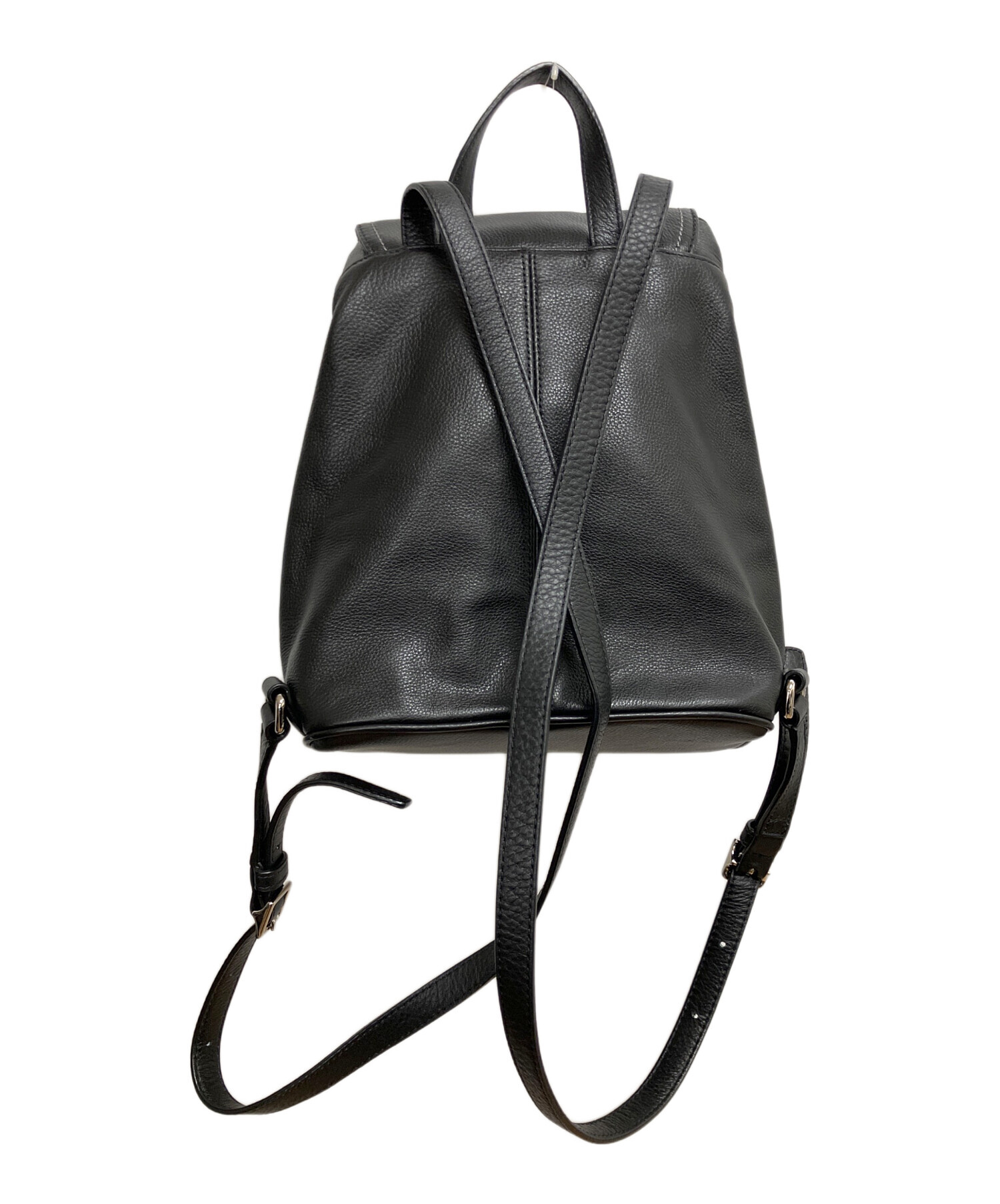 中古・古着通販】COACH (コーチ) レザーリュック ブラック｜ブランド