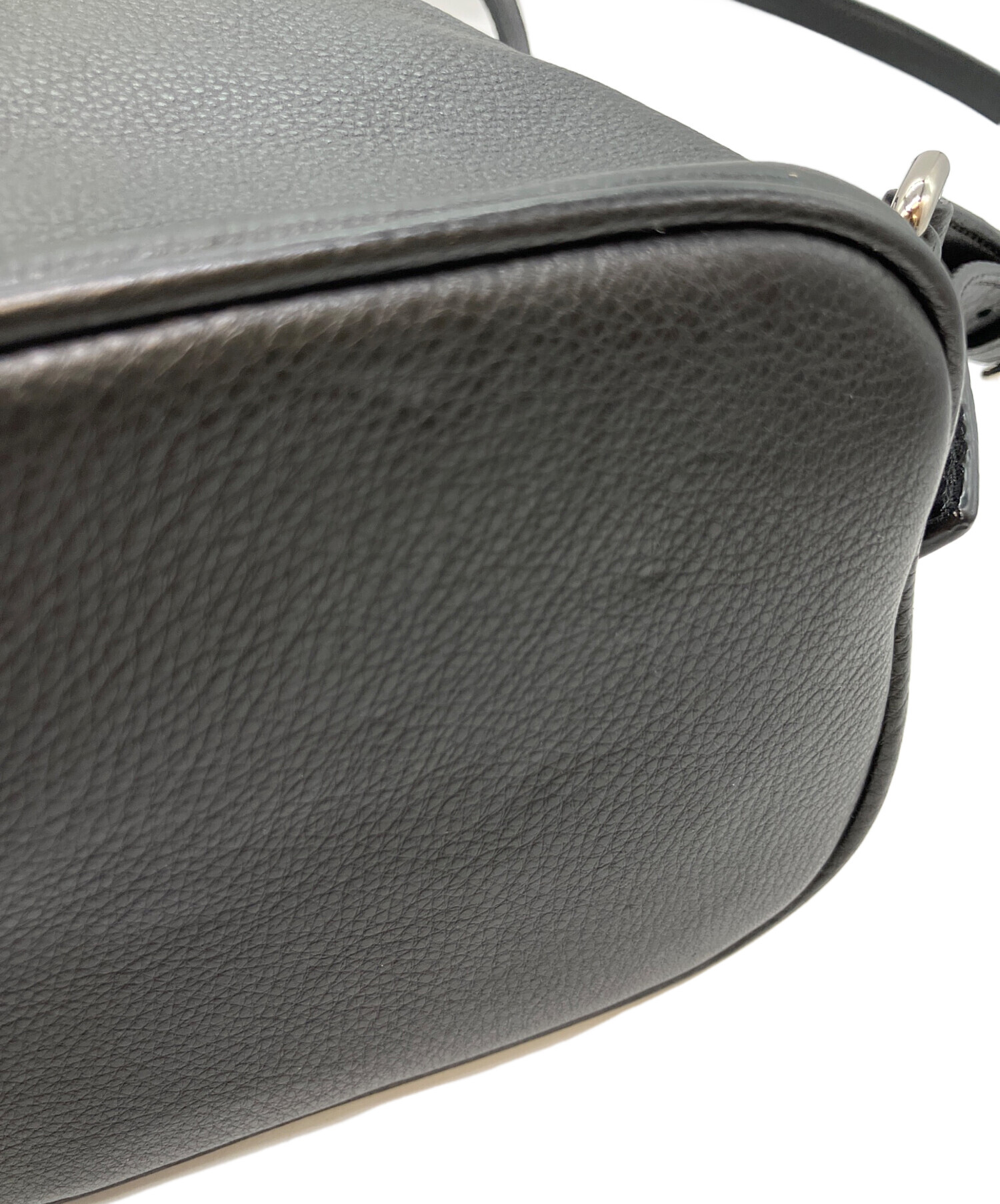 中古・古着通販】COACH (コーチ) レザーリュック ブラック｜ブランド