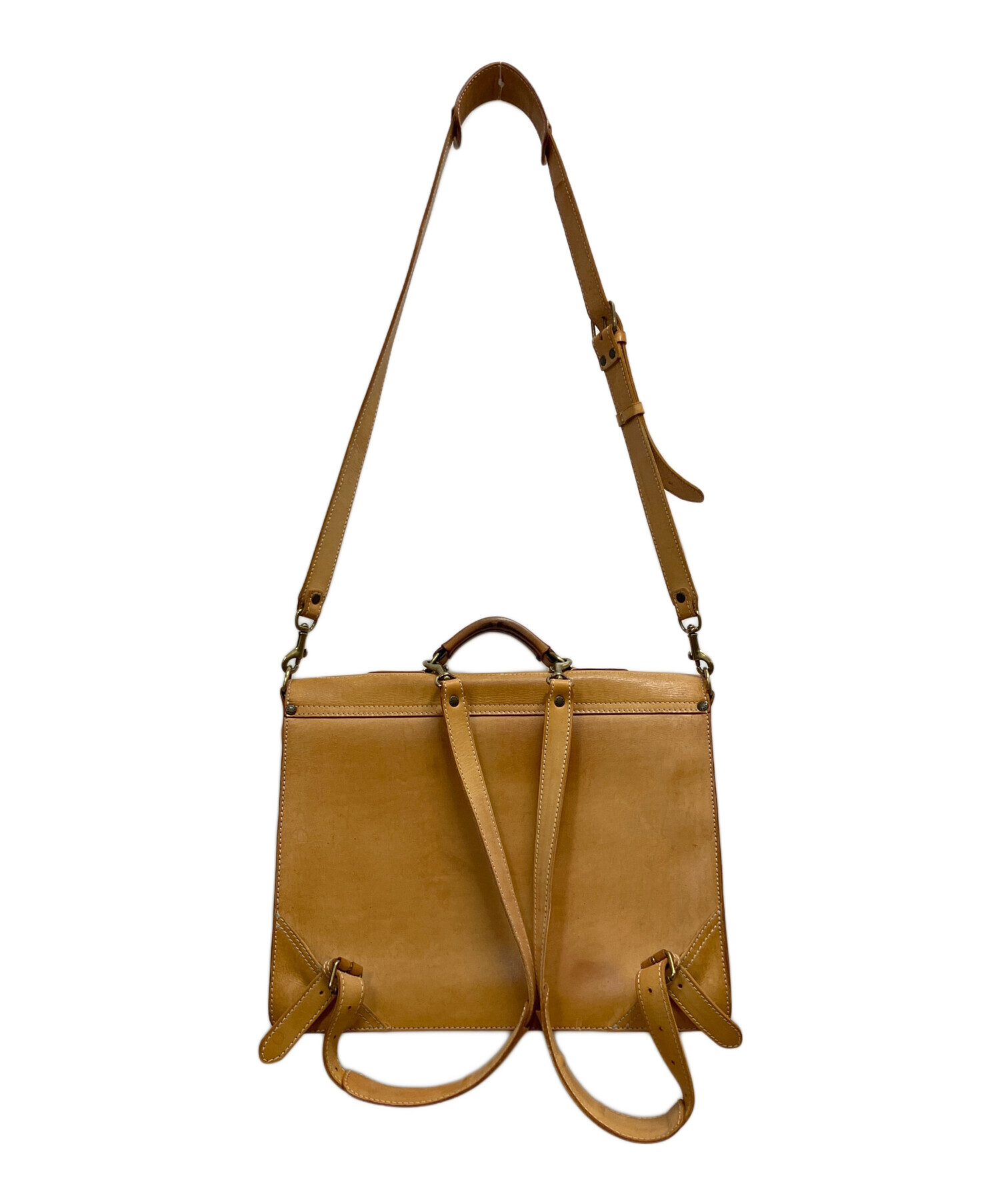 中古・古着通販】BREE (ブリー) 3WAYブリーフケース ベージュ