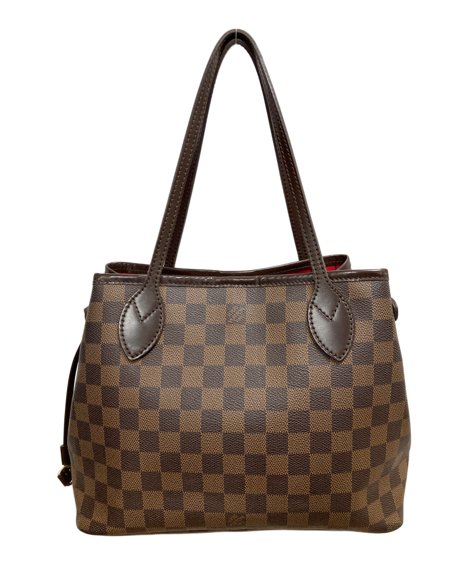 Louis Vuitton ダミエ トートバッグ 中型 中古・古着通販】LOUIS VUITTON (ルイ ヴィトン) ダミエ ネヴァーフル