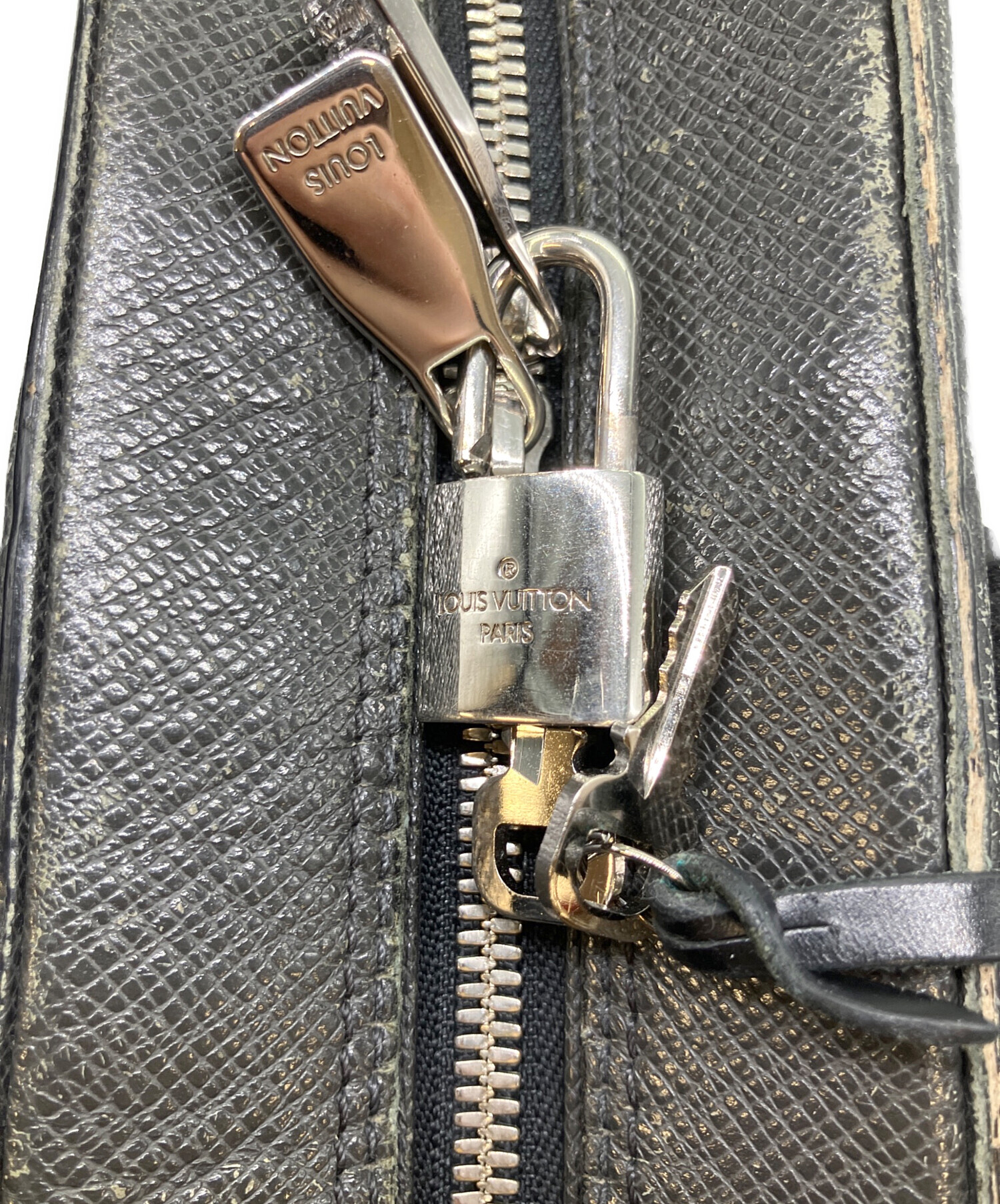 3*ン様 Louis Vuitton ビジネスバッグ ブラック 中古・古着通販】LOUIS VUITTON (ルイ ヴィトン) タイガ ネオイゴール