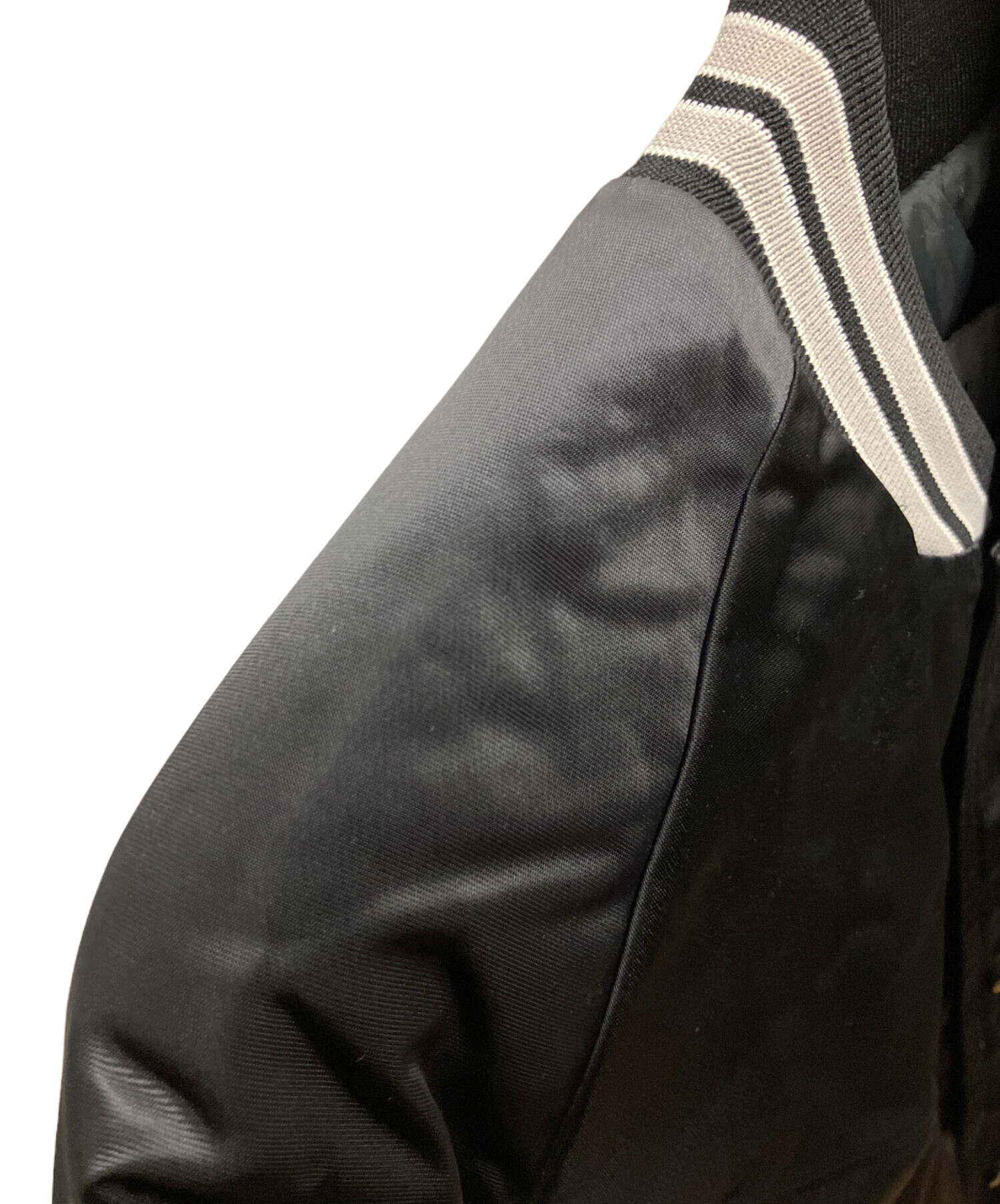 中古・古着通販】Chalk Line (チョークライン) スタジャン ブラック