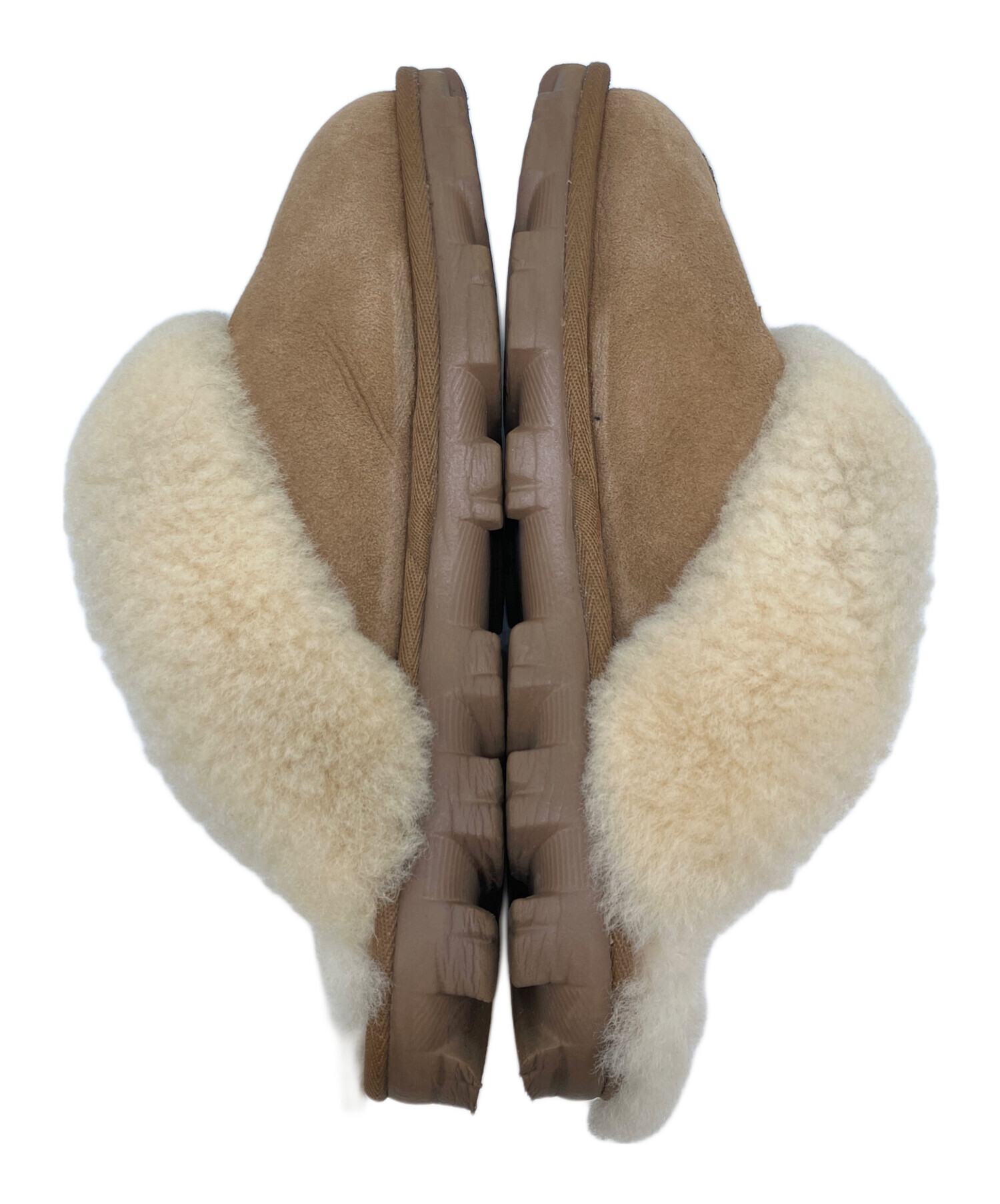 中古・古着通販】UGG (アグ) コケット ムートンスリッパ ブラウン