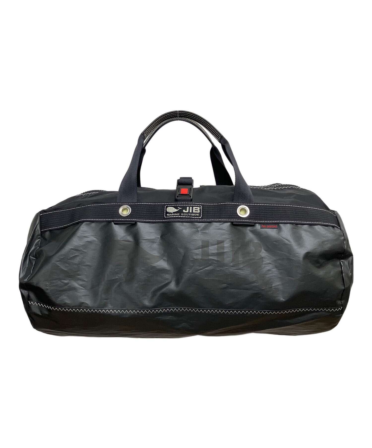 中古・古着通販】JIB (ジブ) Border Duffle Bag ブラック｜ブランド