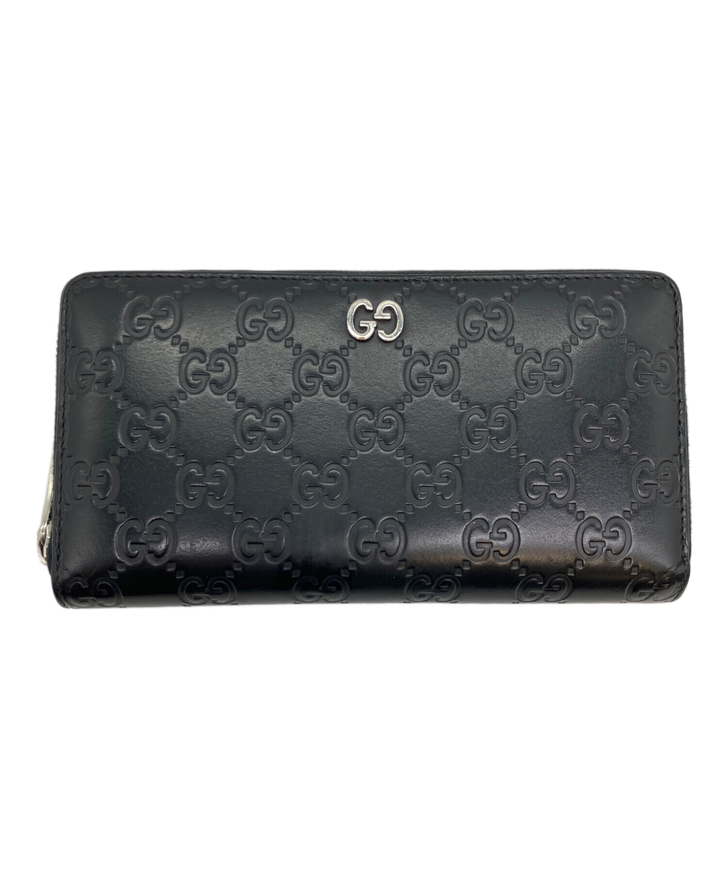 【正規品】中古GUCCI財布 中古・古着通販】GUCCI (グッチ) 長財布 ブラック｜ブランド・古着通販