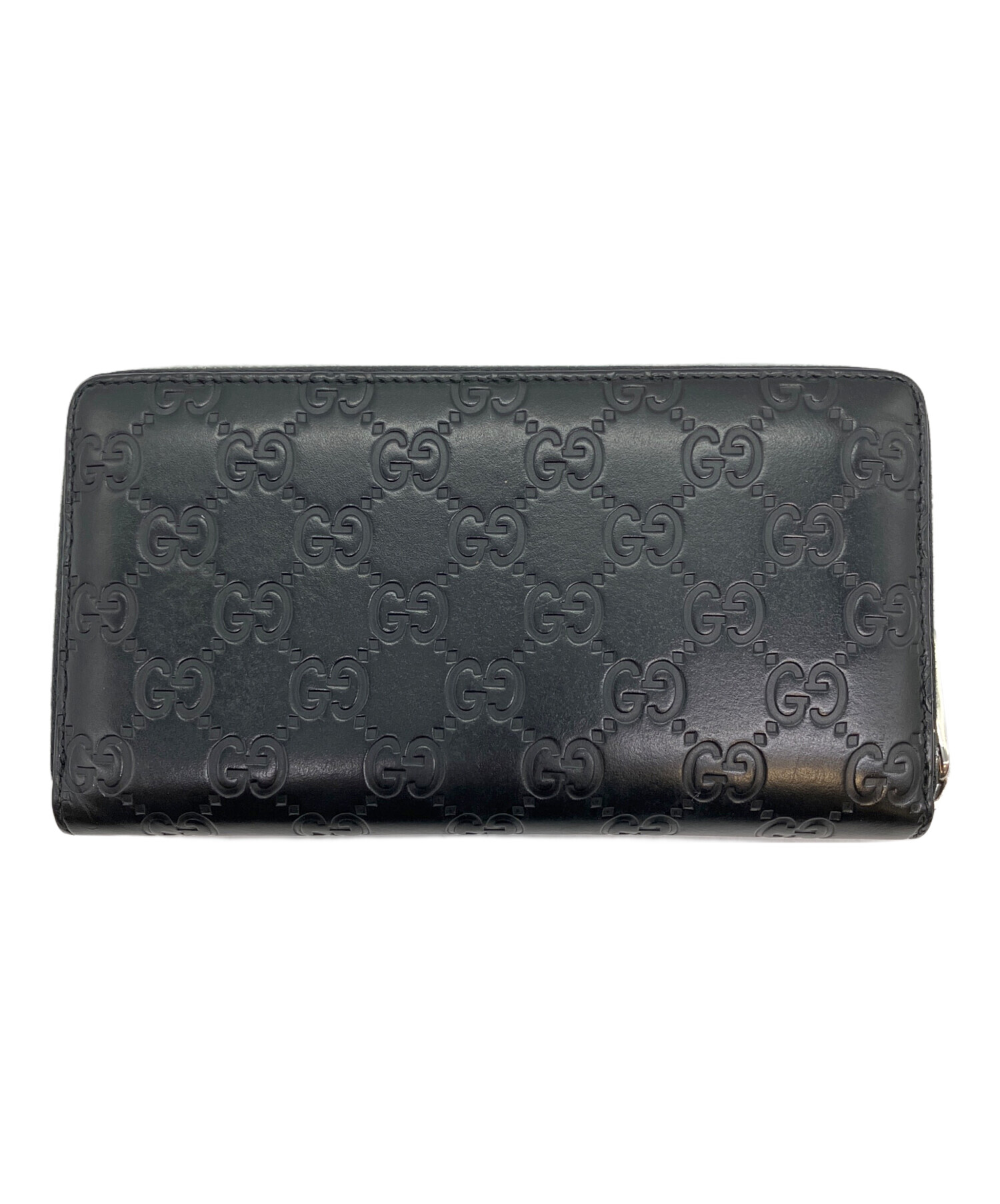 中古・古着通販】GUCCI (グッチ) 長財布 ブラック｜ブランド・古着通販