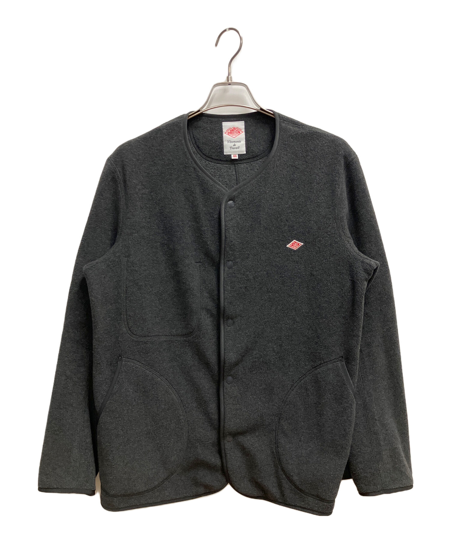 中古・古着通販】DANTON (ダントン) フリースノーカラージャケット