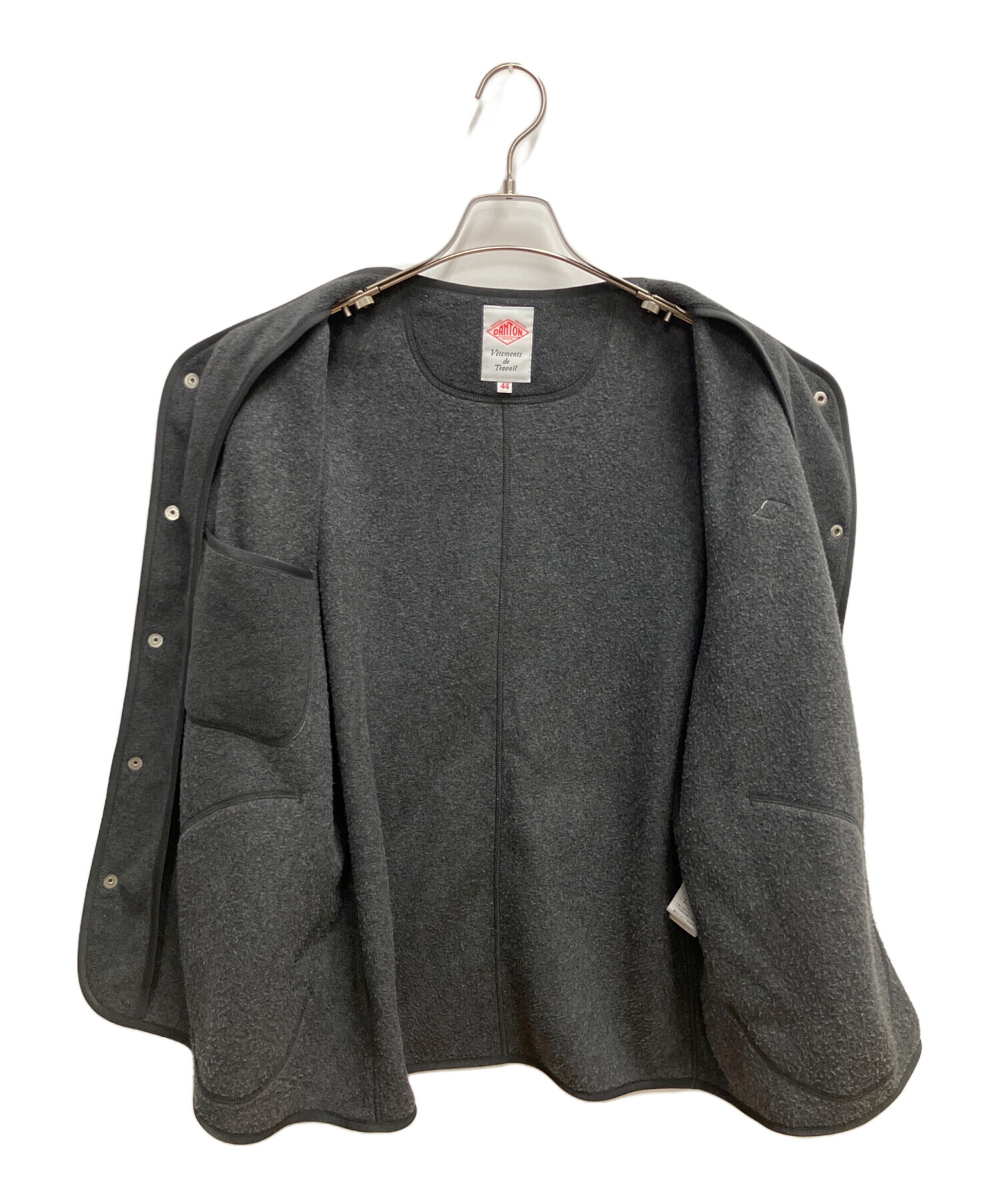 中古・古着通販】DANTON (ダントン) フリースノーカラージャケット