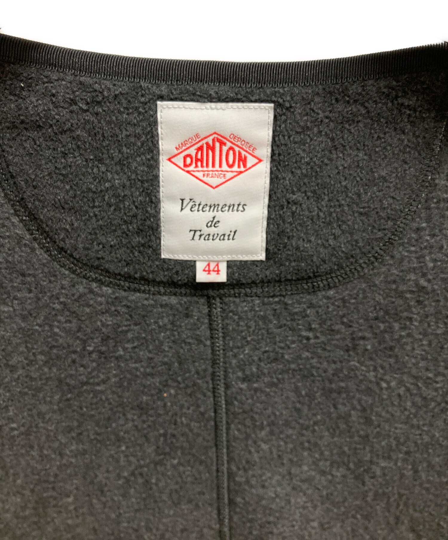 中古・古着通販】DANTON (ダントン) フリースノーカラージャケット