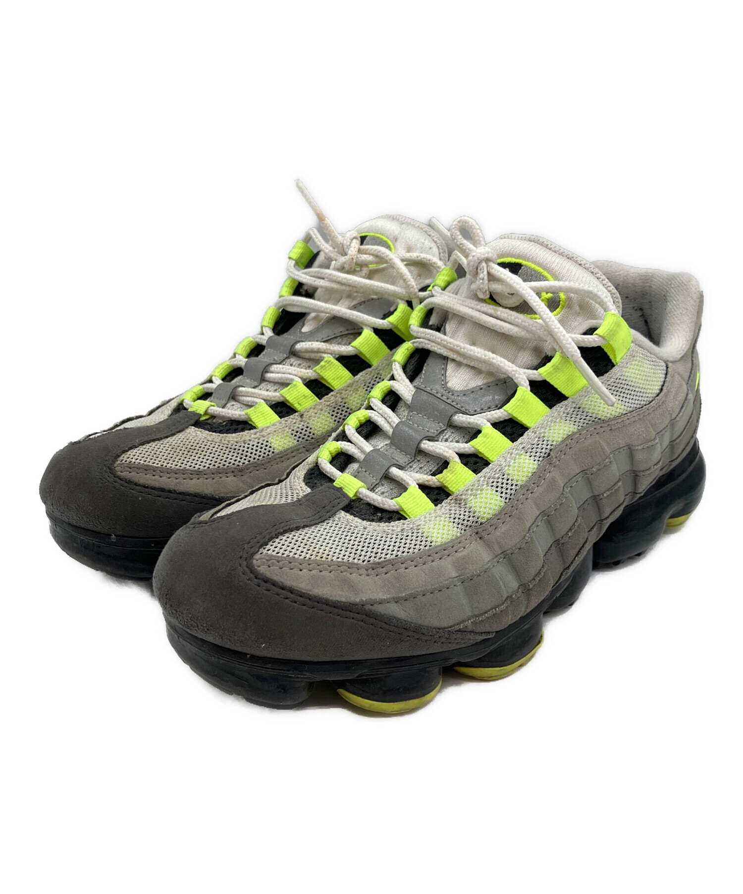 中古・古着通販】NIKE (ナイキ) AIR VAPOR MAX 95 グレー×ライト 