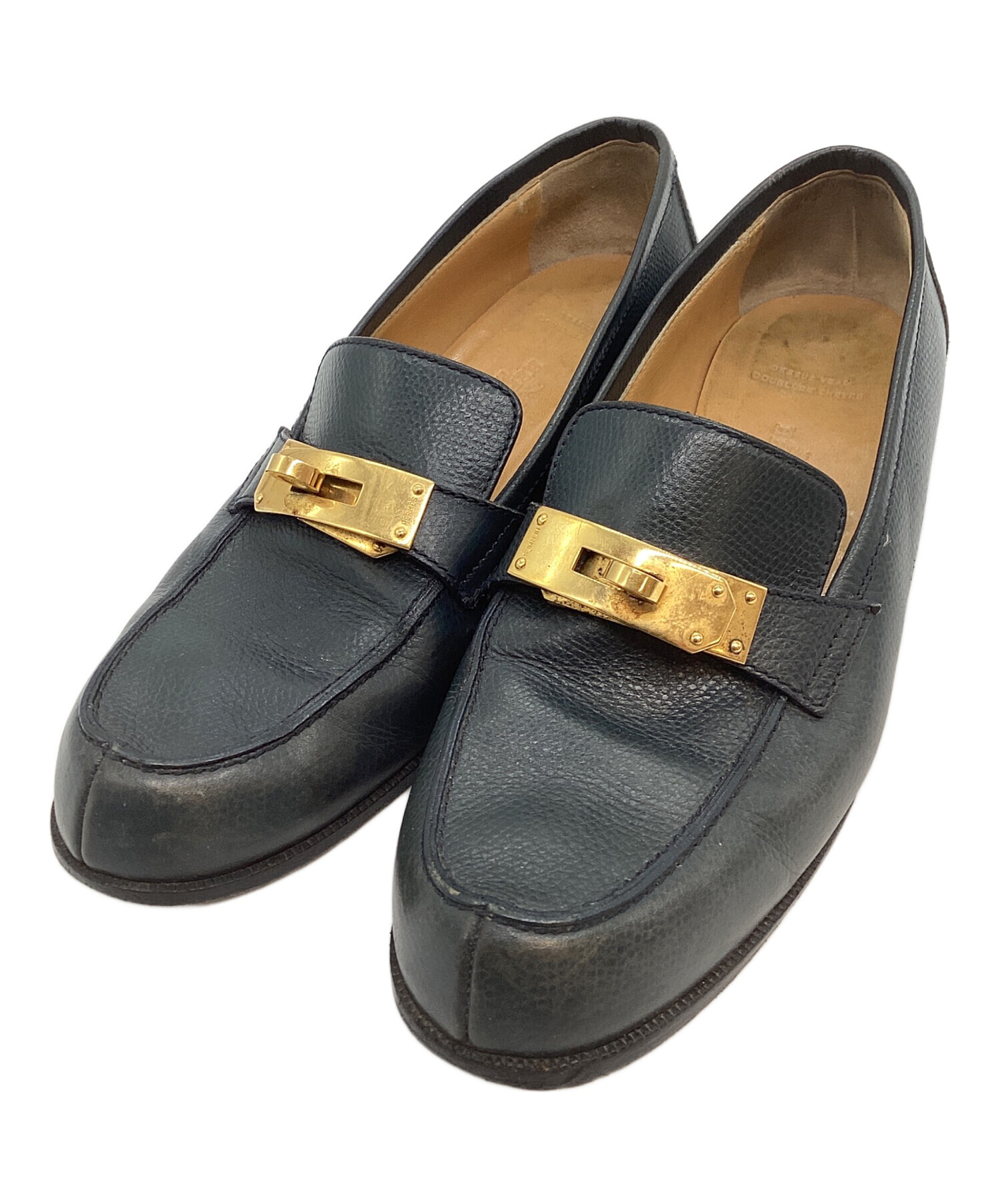 中古・古着通販】HERMES (エルメス) ケリー モカシン ローファー