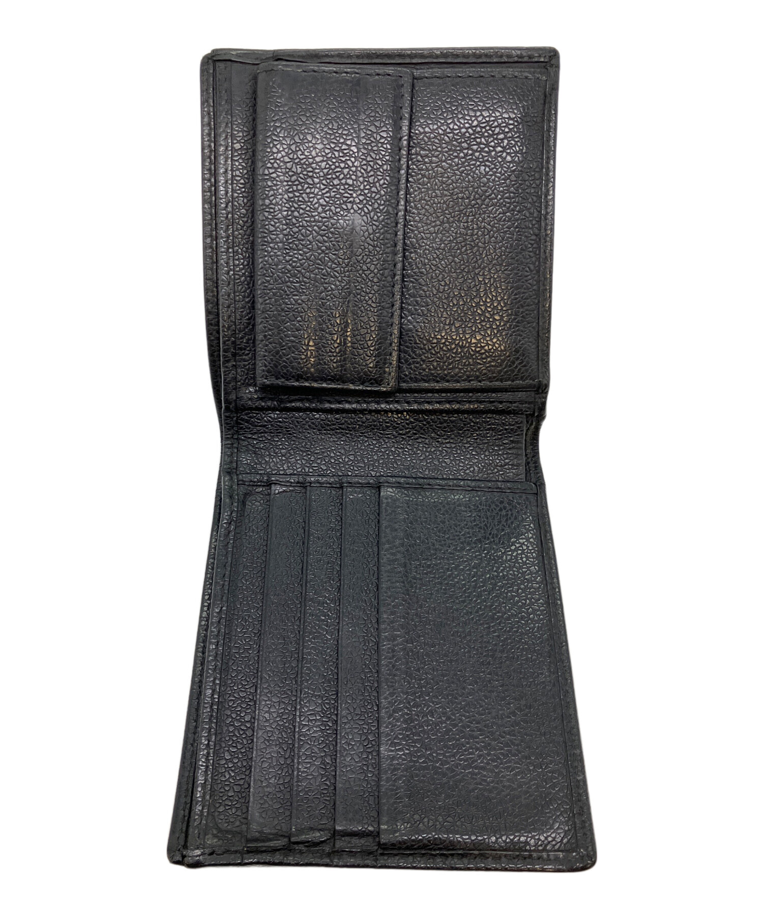 中古・古着通販】BVLGARI (ブルガリ) 2つ折り財布 ブラック｜ブランド