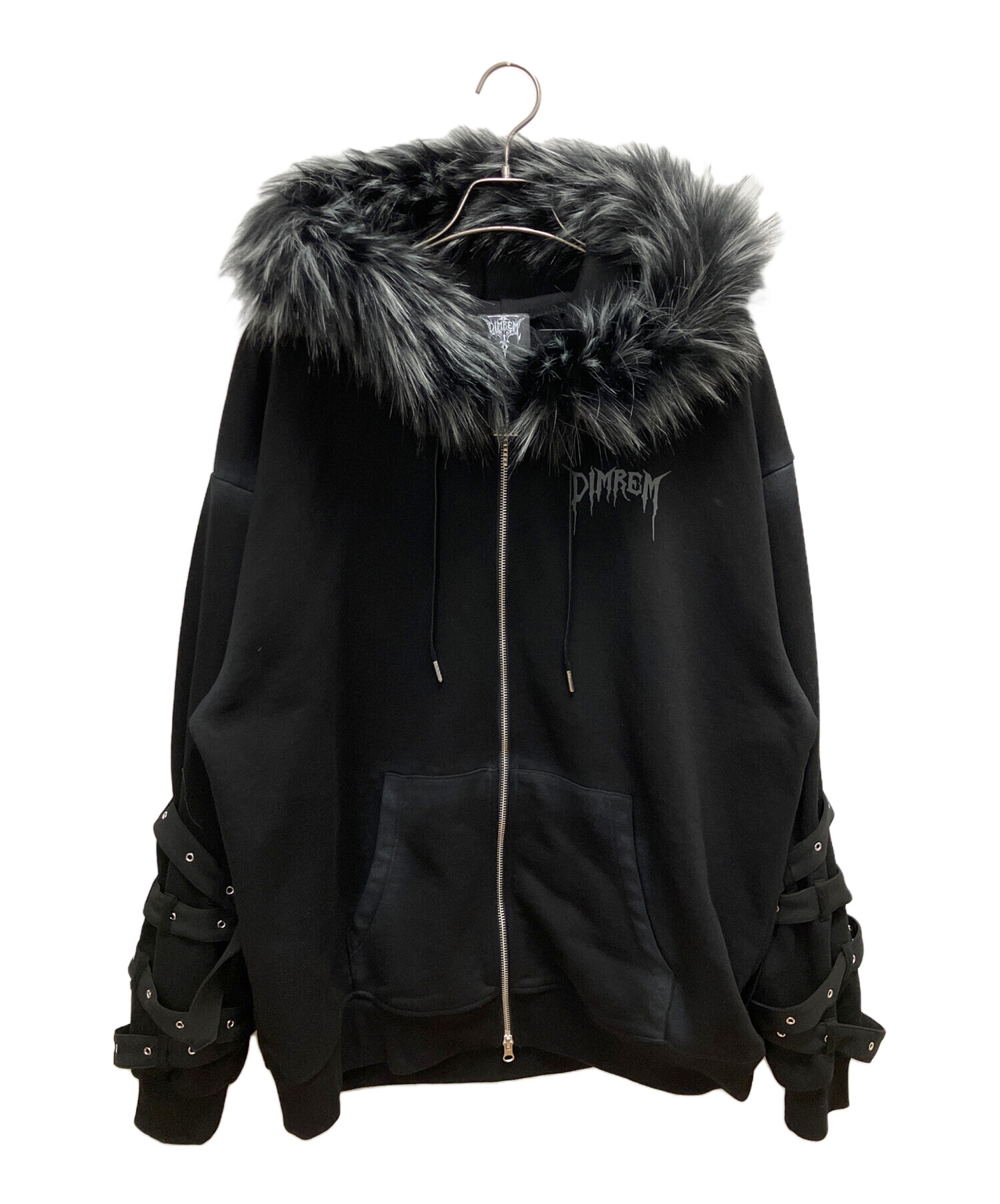 中古・古着通販】DIMREM (ディムレム) ファー付きジップパーカー
