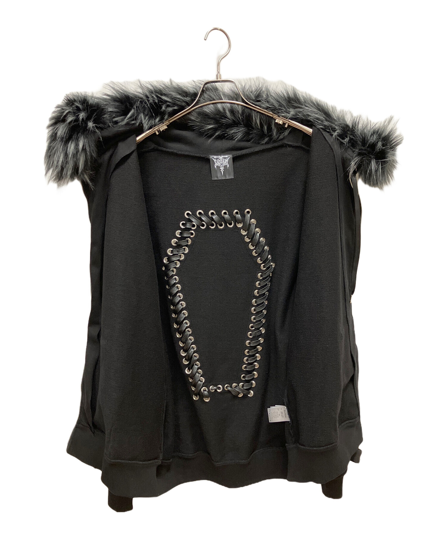 中古・古着通販】DIMREM (ディムレム) ファー付きジップパーカー