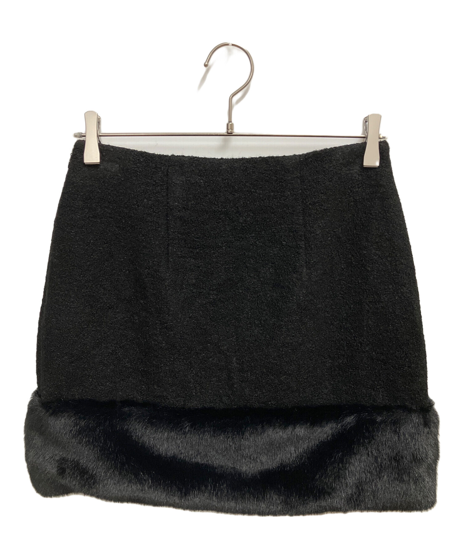 中古・古着通販】HER LIP TO (ハーリップトゥ) ミニスカート ブラック