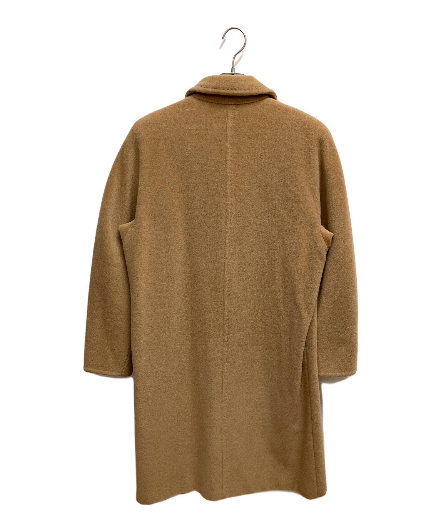 中古・古着通販】MaxMara (マックスマーラ) ロングコート ベージュ