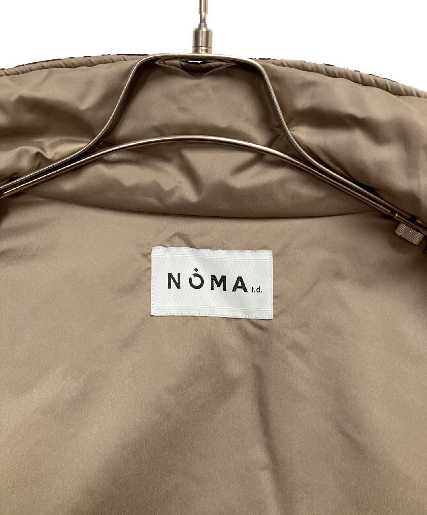 中古・古着通販】NOMA t.d. (ノーマティーディー) リバーシブルダウン