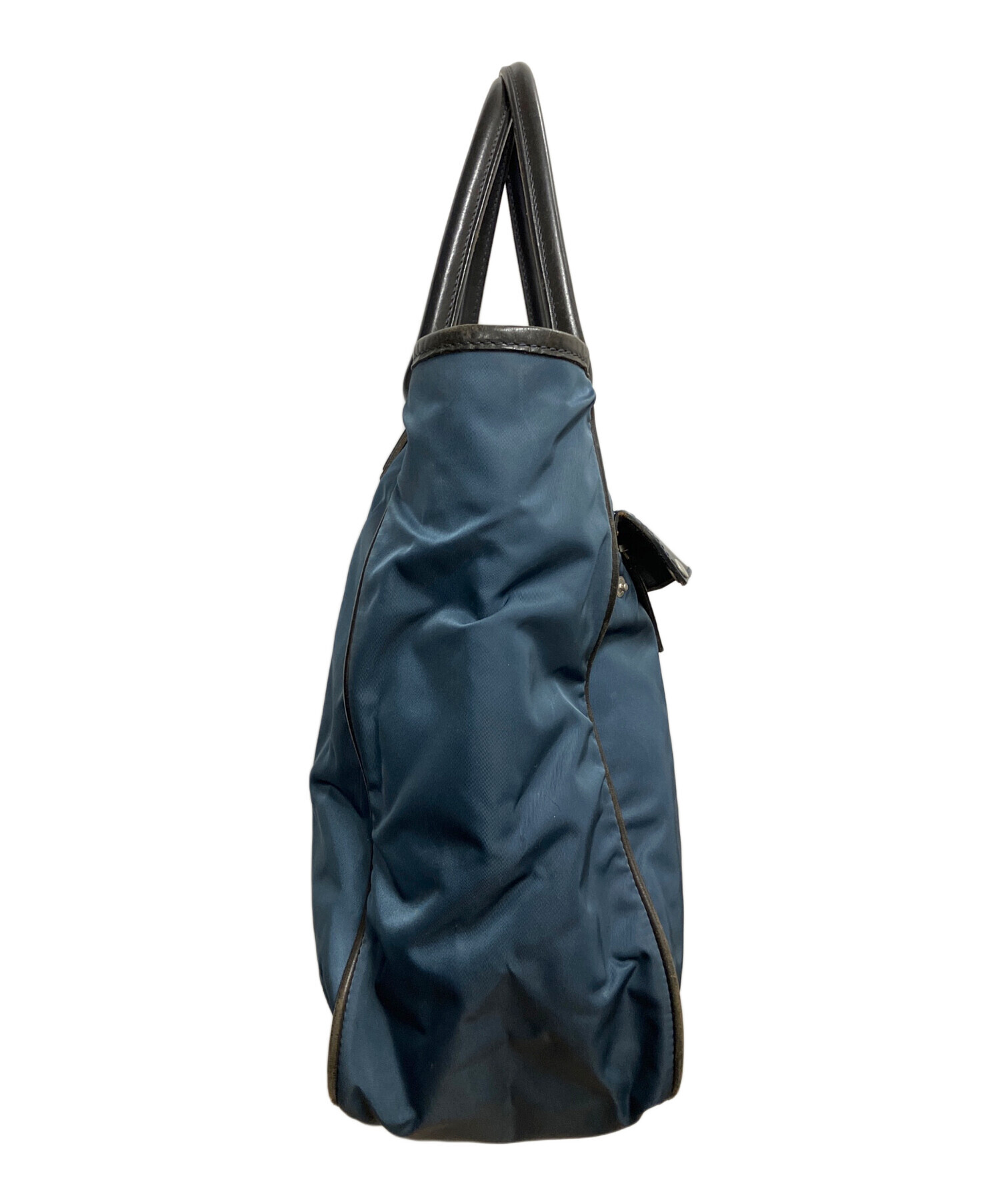 中古・古着通販】Felisi (フェリージ) トートバッグ ブルー×ブラック