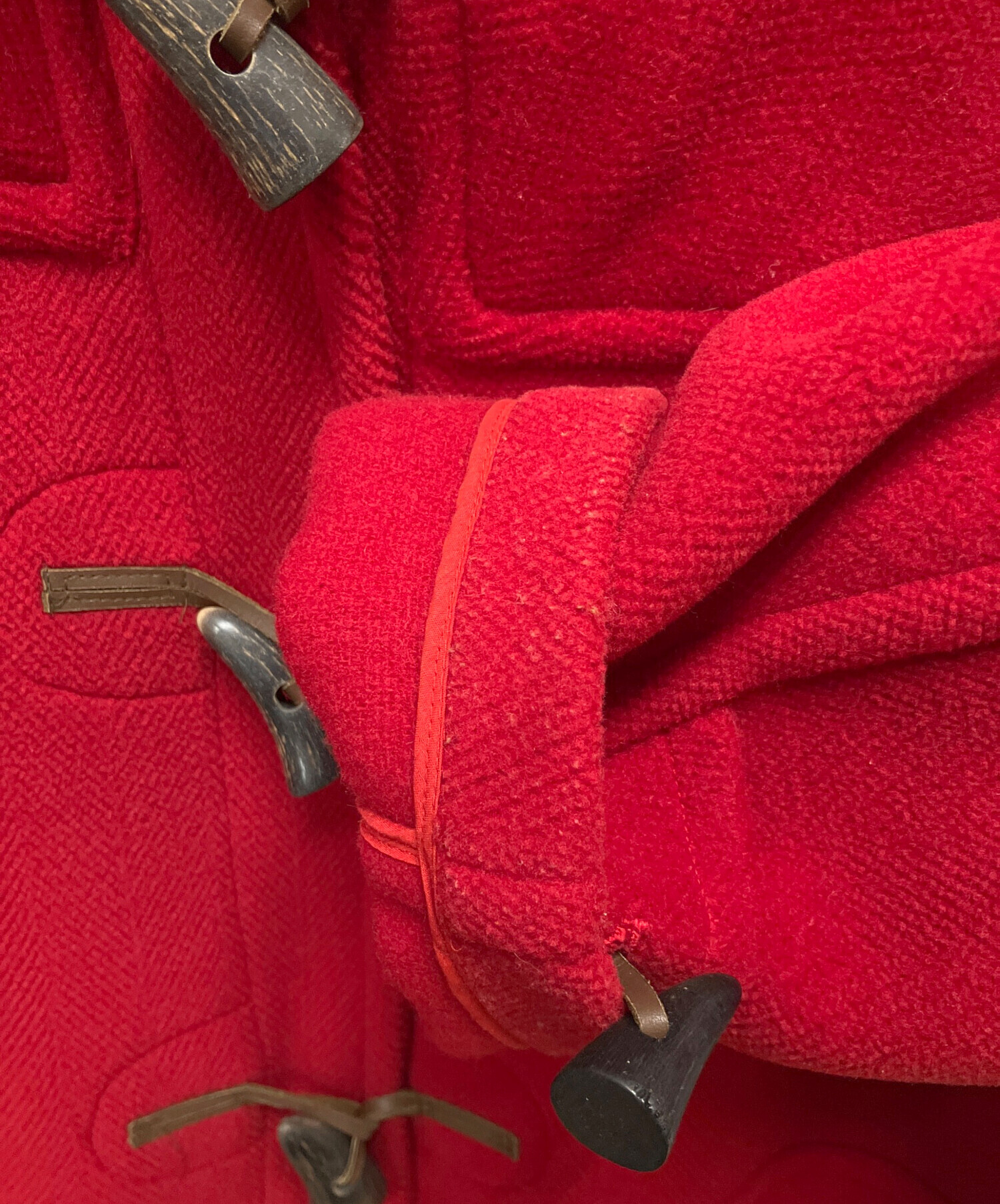 中古・古着通販】GRENFELL (グレンフェル) ダッフルコート レッド