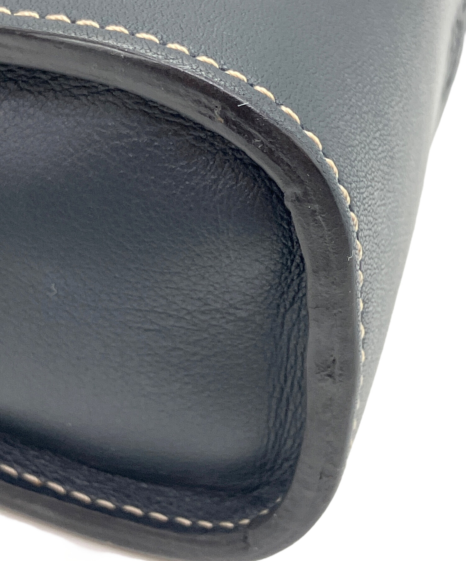 中古・古着通販】LOEWE (ロエベ) アナグラム クラッチバッグ ブラック