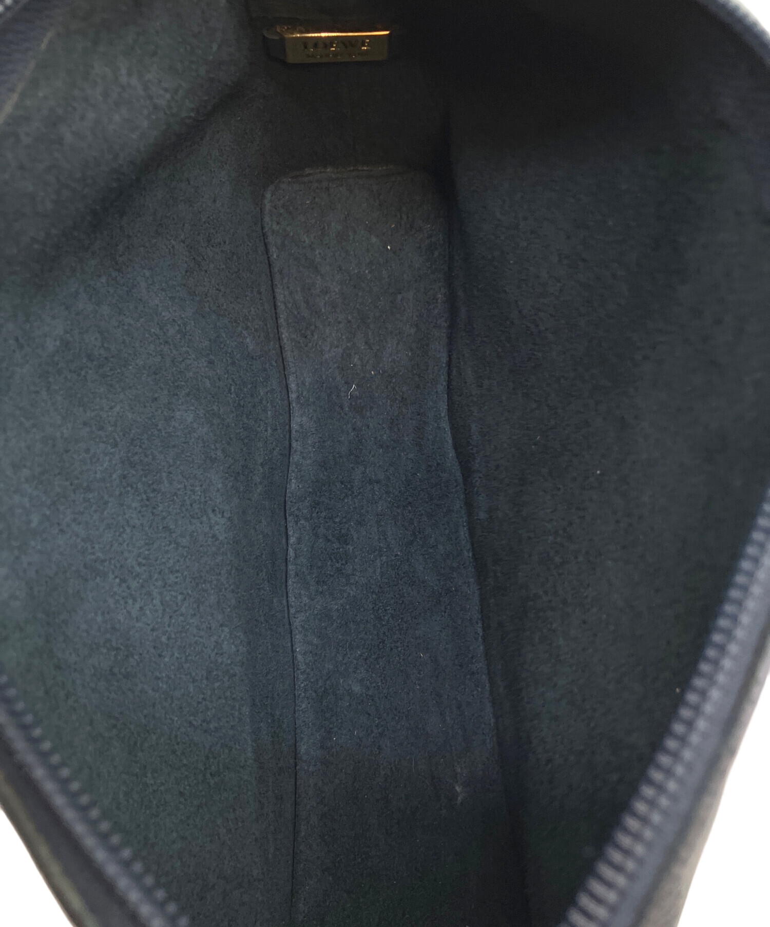 中古・古着通販】LOEWE (ロエベ) アナグラム クラッチバッグ ブラック