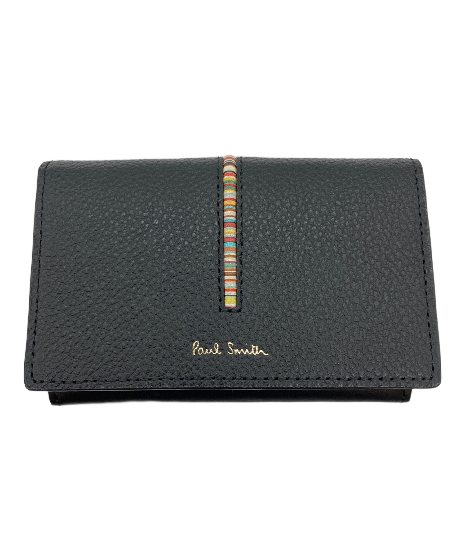 中古・古着通販】PAUL SMITH (ポールスミス) カードケース ブラック