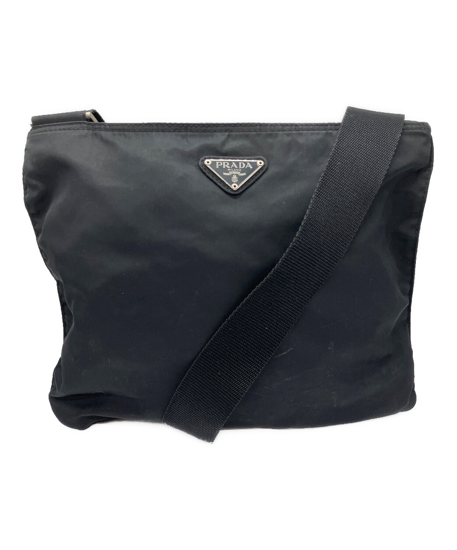 中古・古着通販】PRADA (プラダ) ショルダーバッグ ブラック｜ブランド
