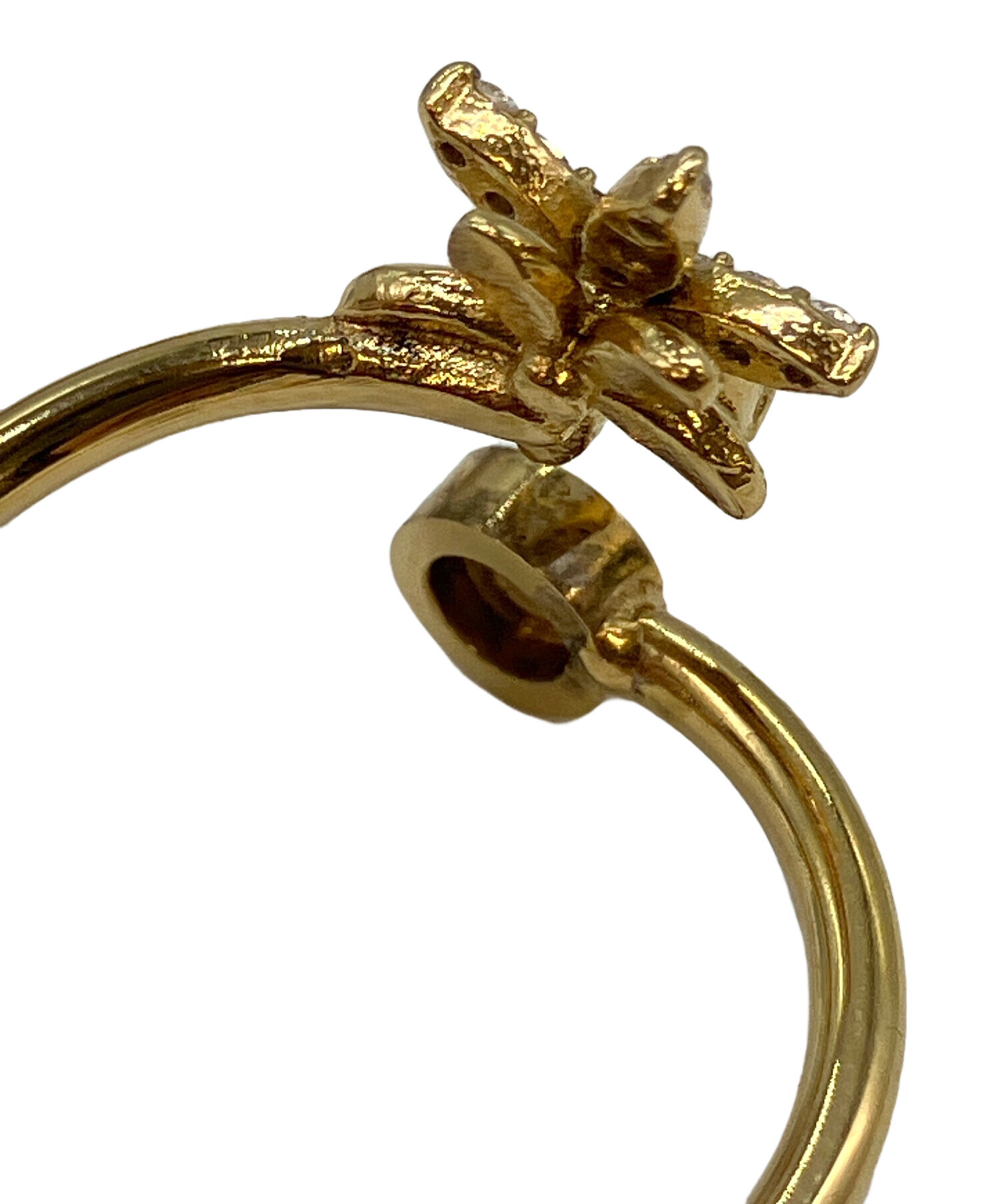 中古・古着通販】SoireeO (ソワレ・オー) フラワーリング ゴールド