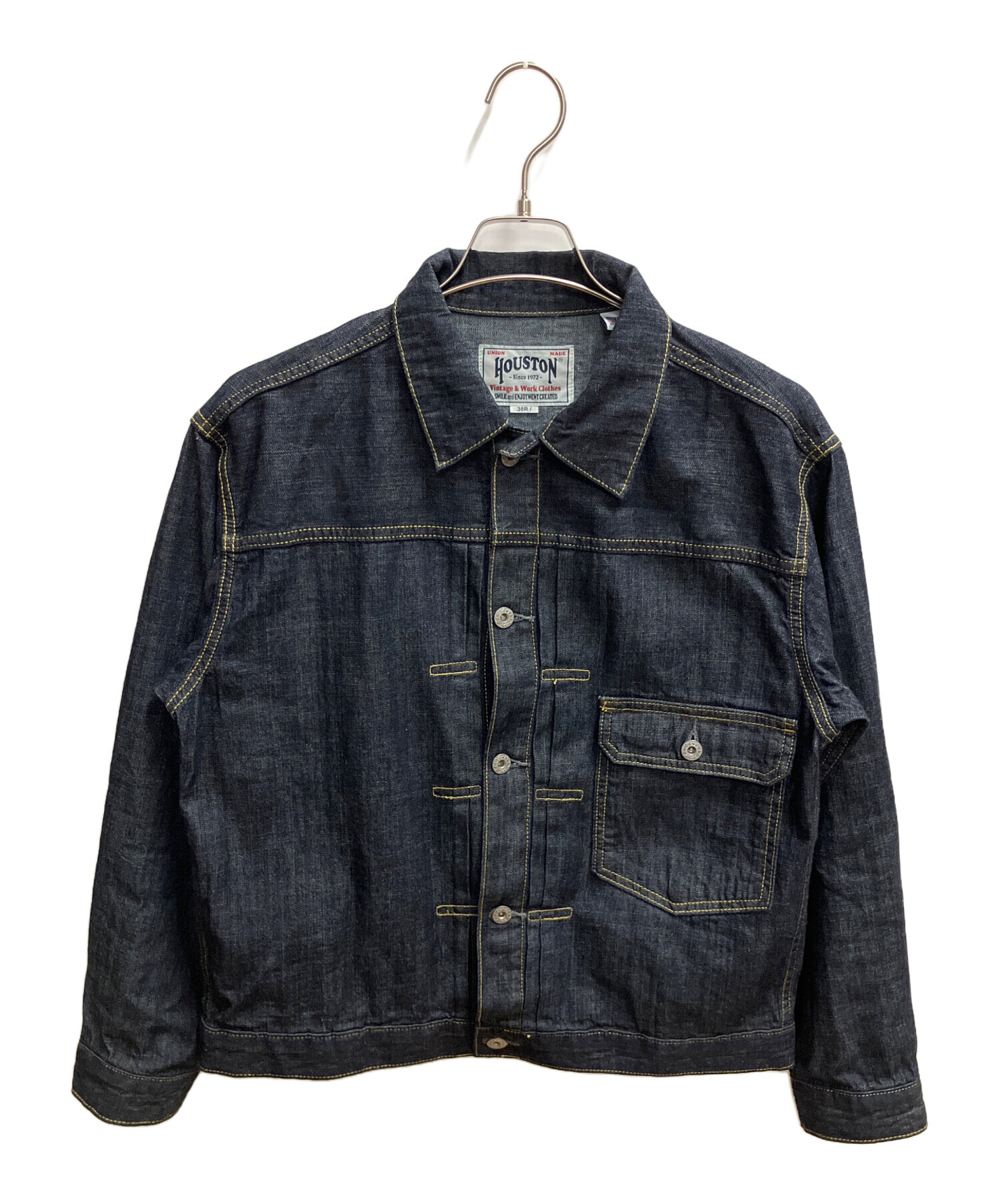中古・古着通販】HOUSTON (ヒューストン) US COTTON DENIM SHIRT 