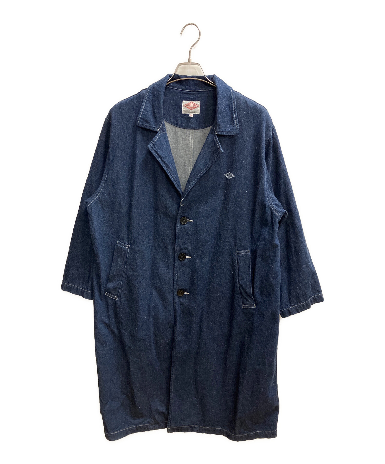 中古・古着通販】DANTON (ダントン) WOMEN'S DENIM SHOP COAT デニム