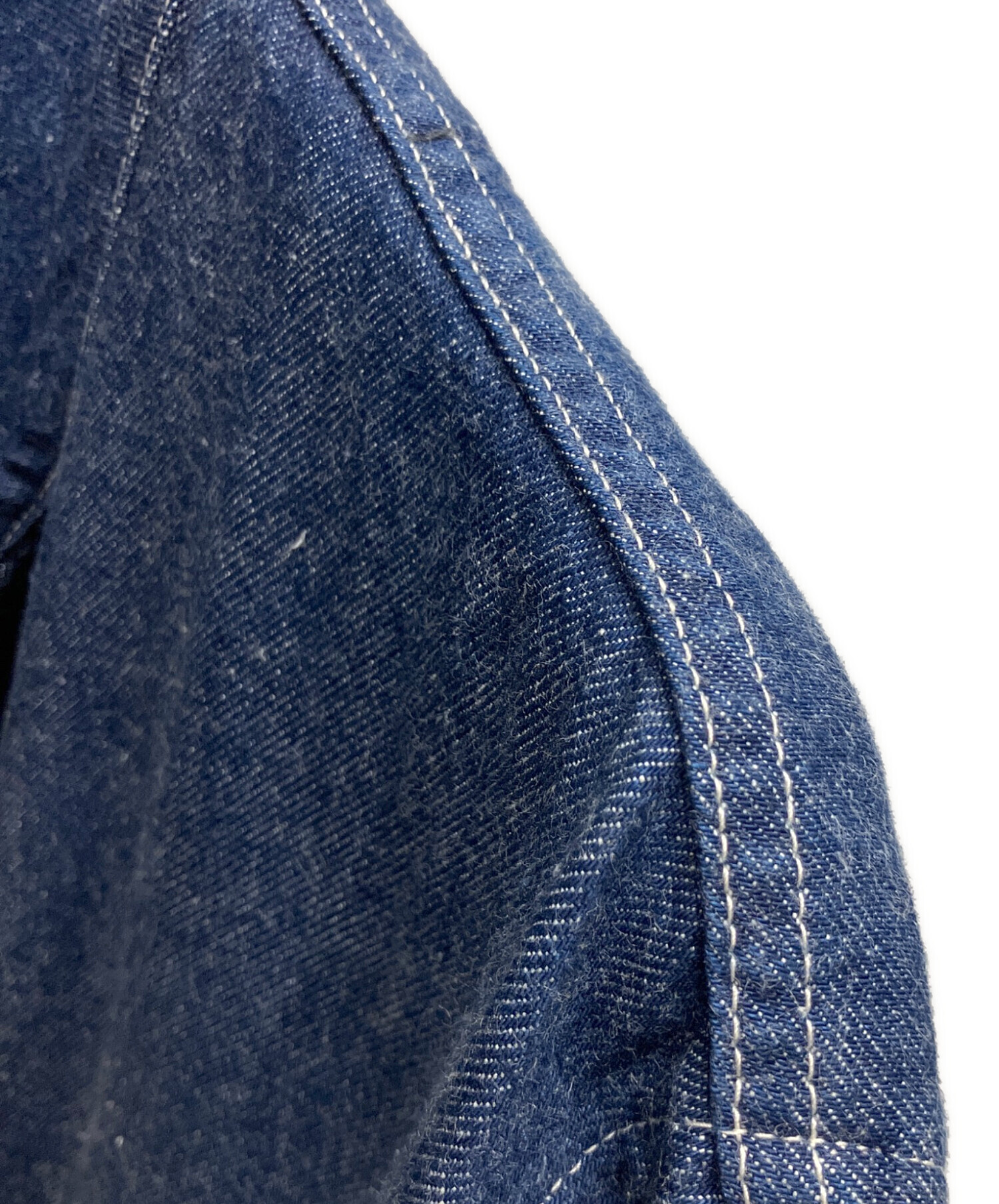 中古・古着通販】DANTON (ダントン) WOMEN'S DENIM SHOP COAT デニム