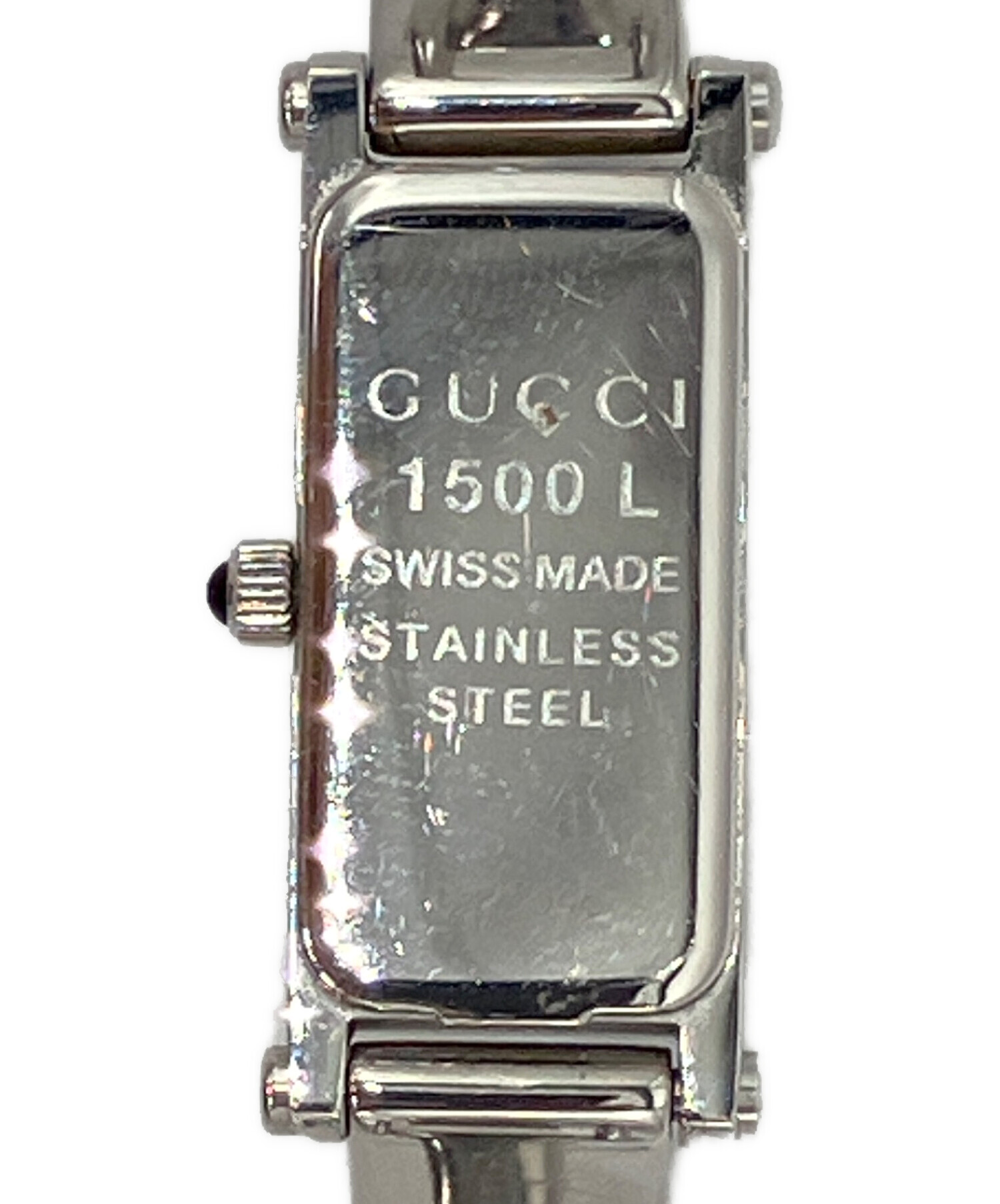 中古・古着通販】GUCCI (グッチ) 腕時計 ブラック｜ブランド・古着通販