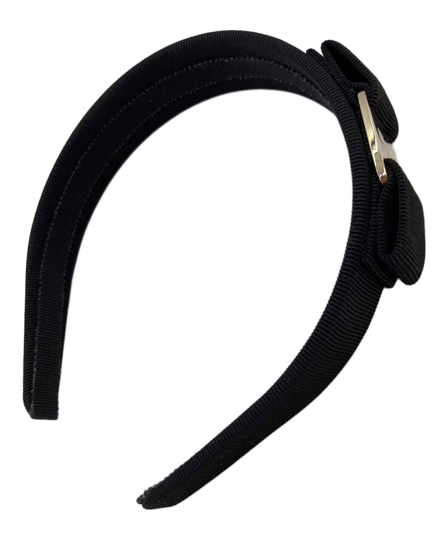 中古・古着通販】Ferragamo (フェラガモ) カチューシャ ブラック