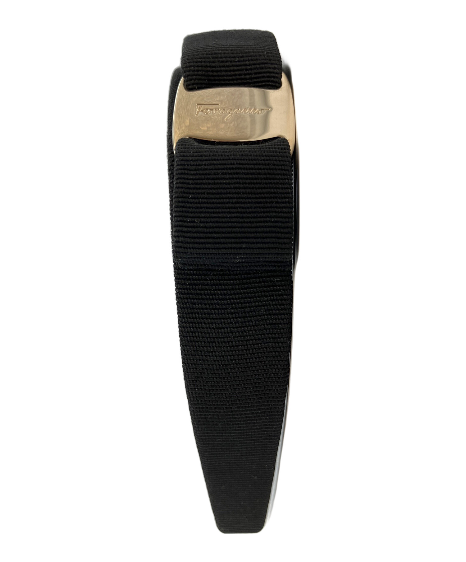 中古・古着通販】Ferragamo (フェラガモ) カチューシャ ブラック