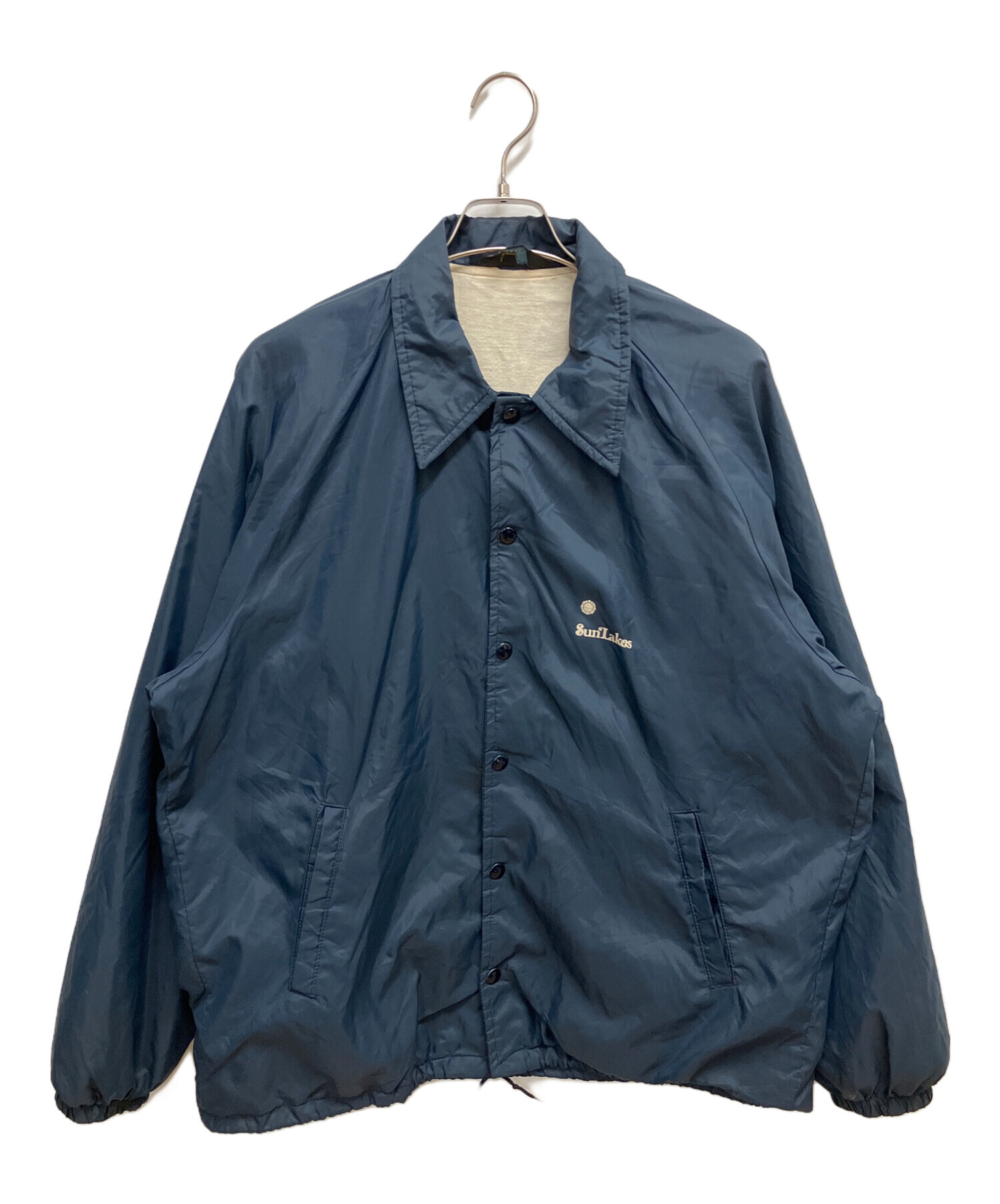 中古・古着通販】Champion (チャンピオン) コーチジャケット ネイビー