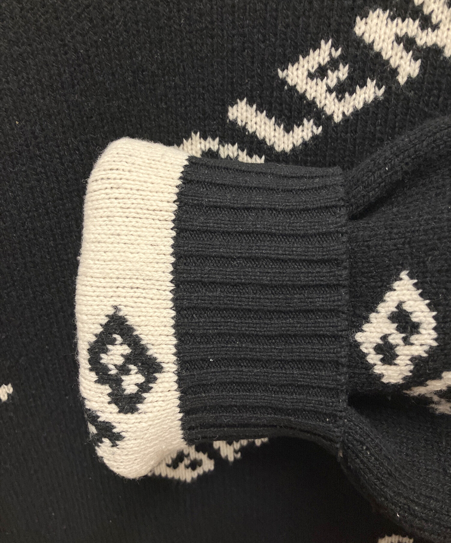 中古・古着通販】BALENCIAGA (バレンシアガ) Allover Logo Crewneck