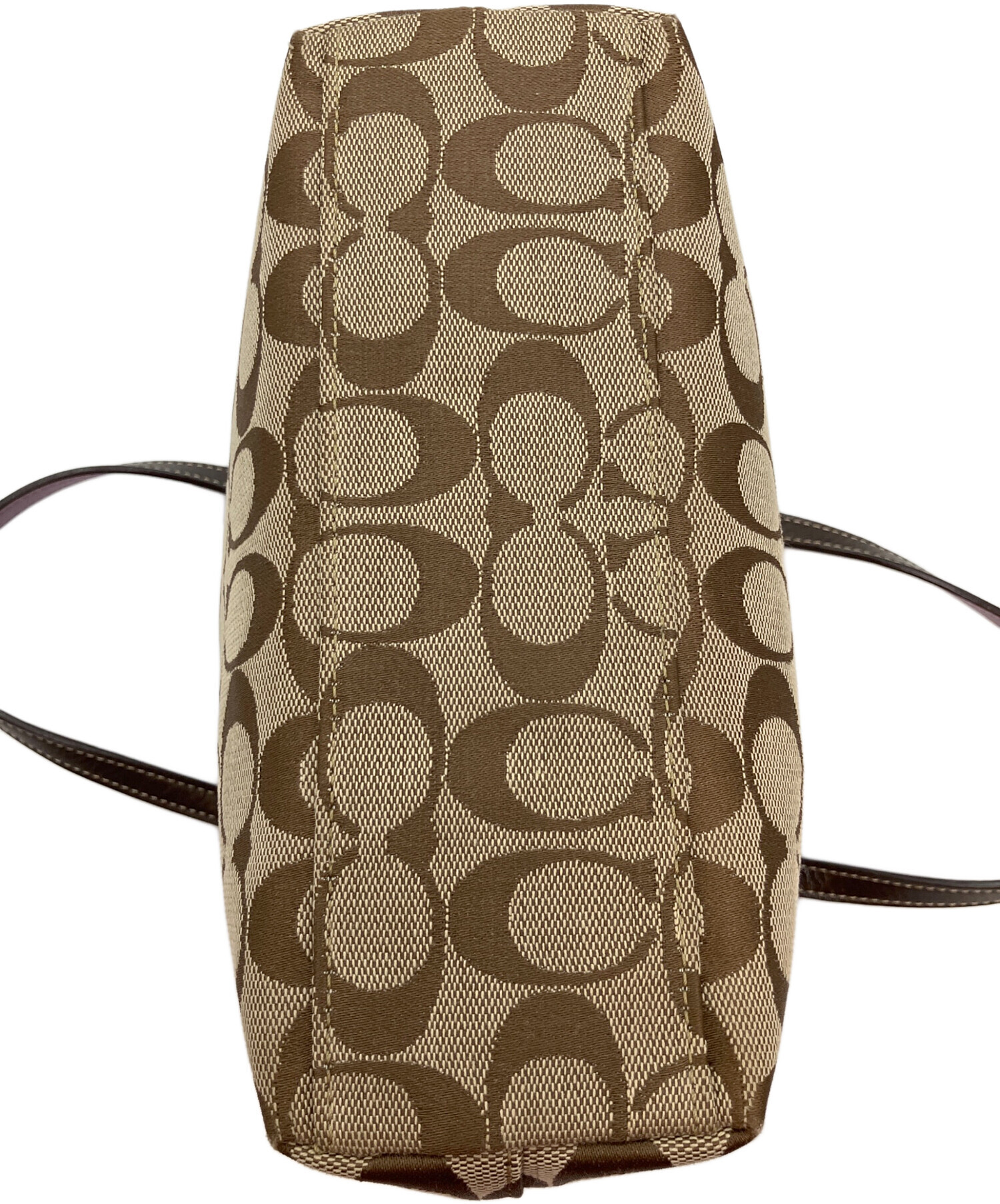 中古・古着通販】COACH (コーチ) シグネチャー ミニ トートバッグ